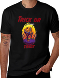 Halloween Trick or Treat Pumpkin Reaper T-Shirt