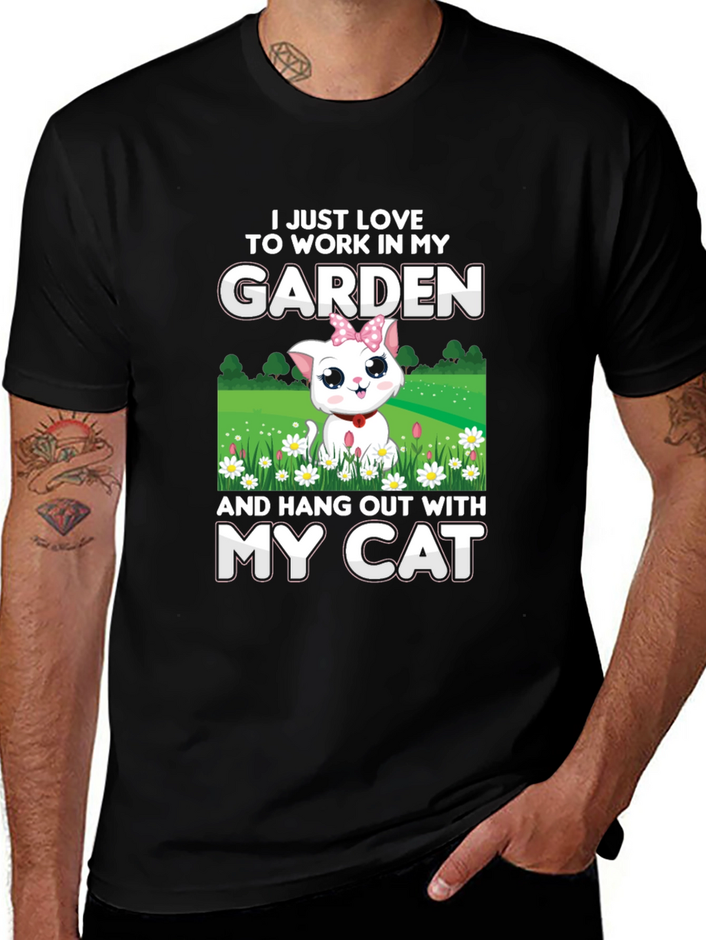 Garden Cat T-Shirt