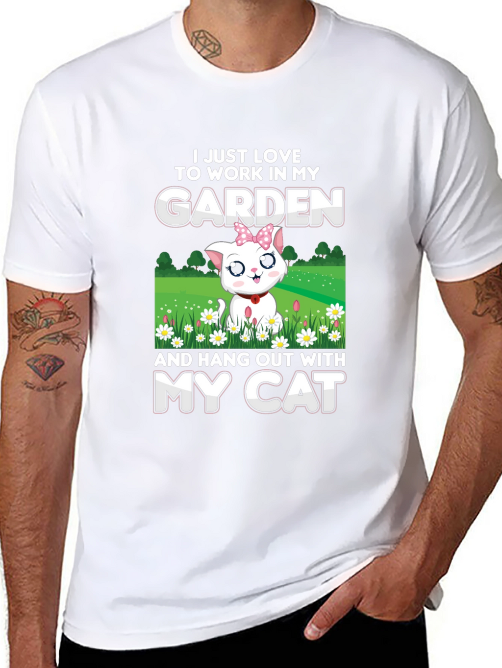 Garden Cat T-Shirt
