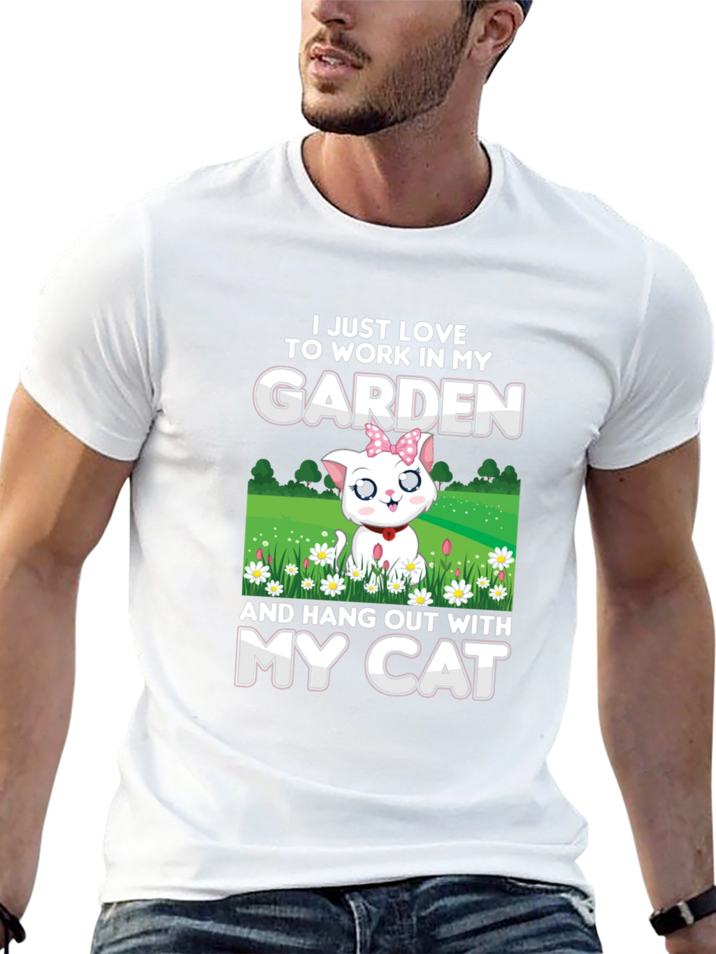 Garden Cat T-Shirt