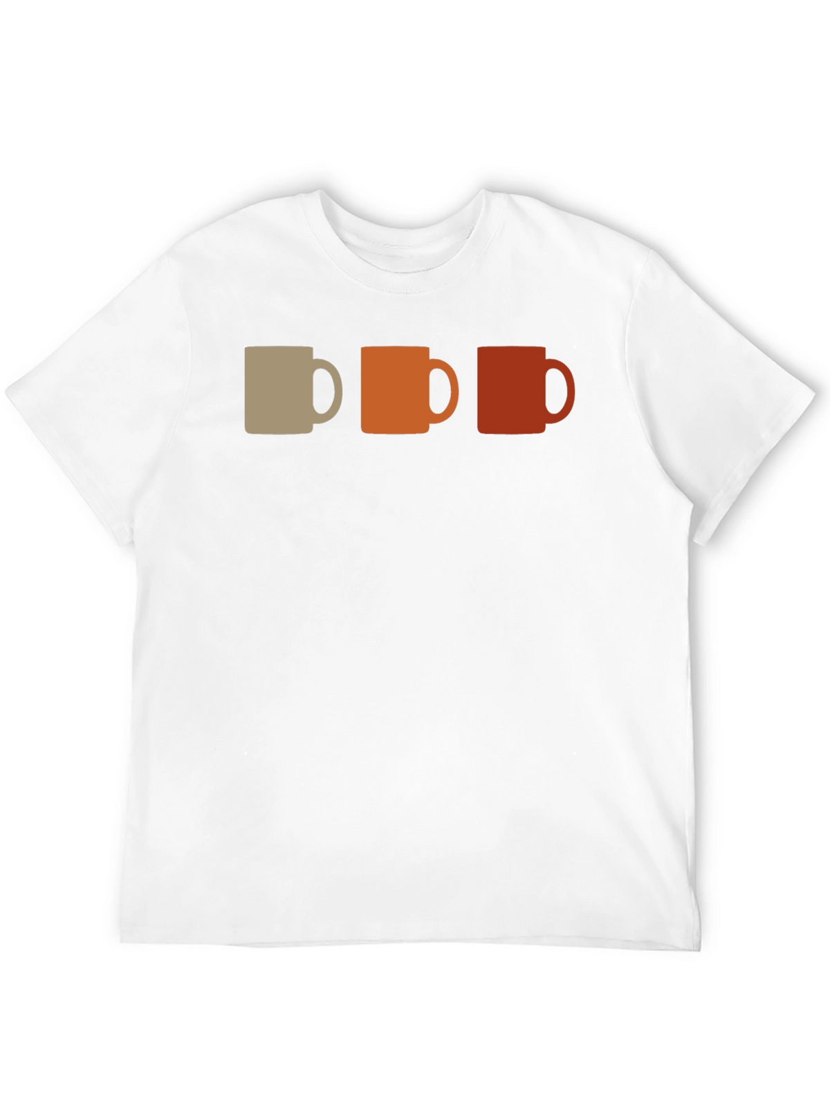 Retro Coffee Mug Graphic Tee - Black