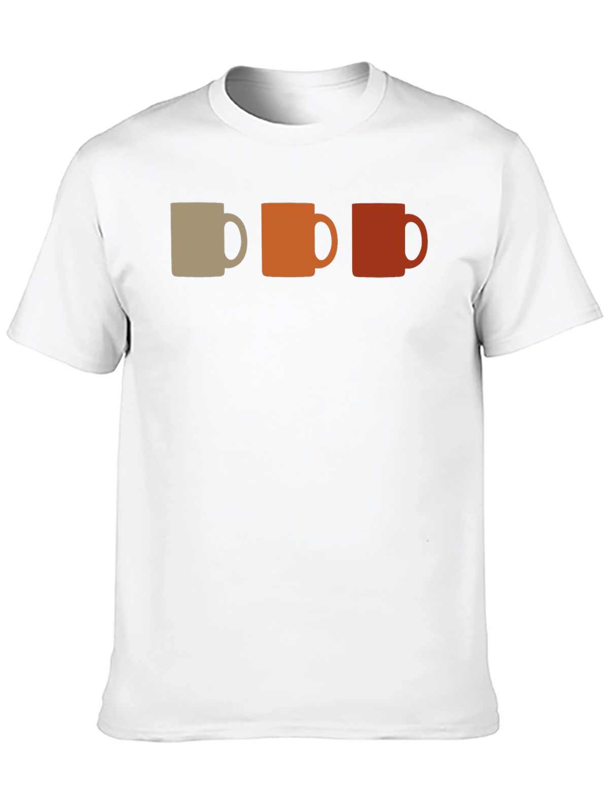 Retro Coffee Mug Graphic Tee - Black