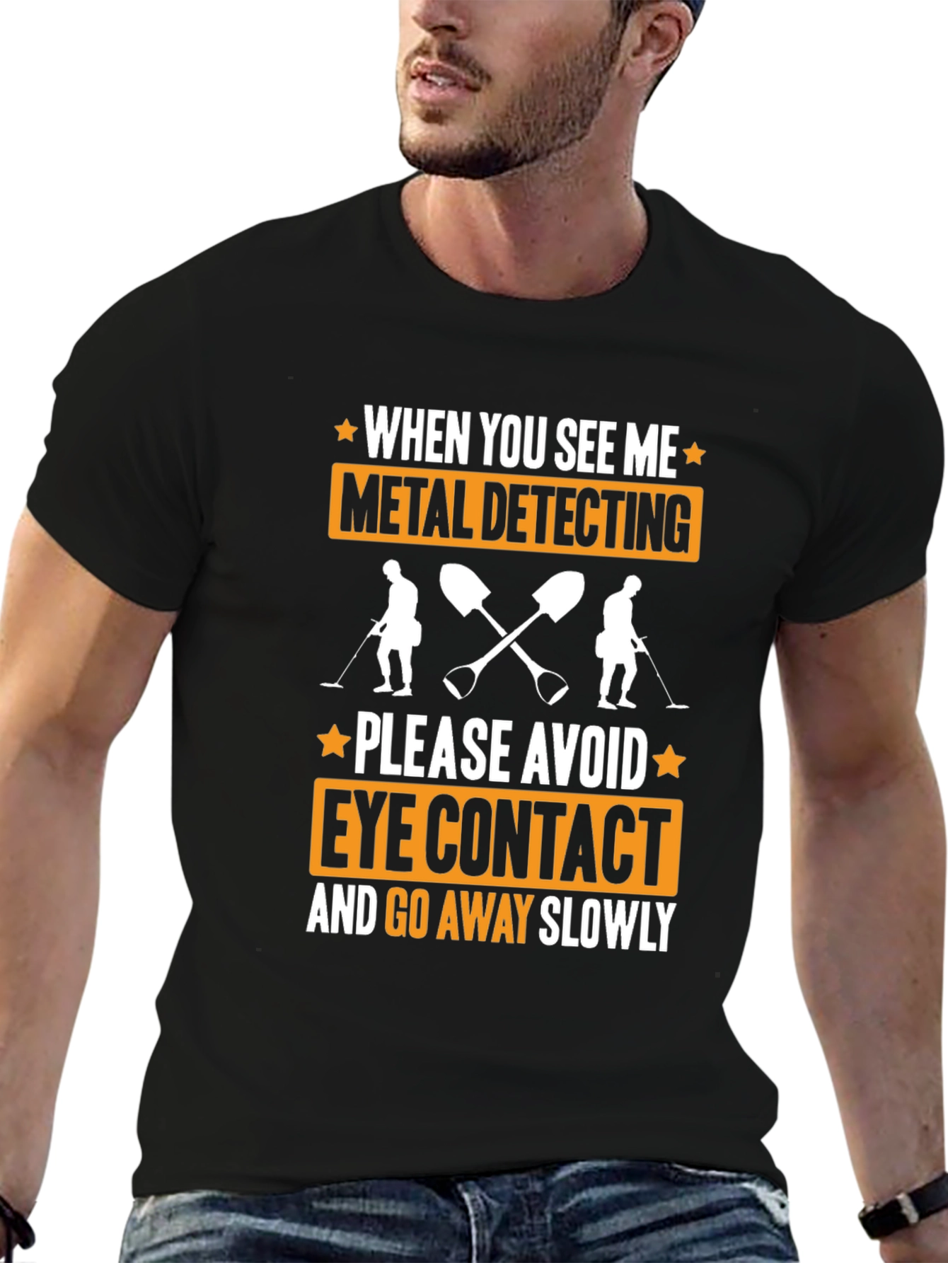 Metal Detecting T-Shirt Funny Graphic Tee