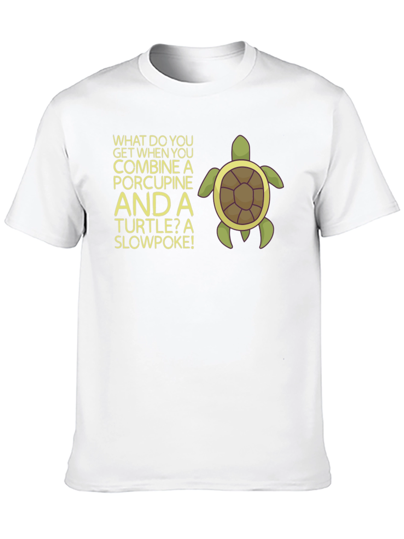 Slowpoke Turtle Graphic T-Shirt