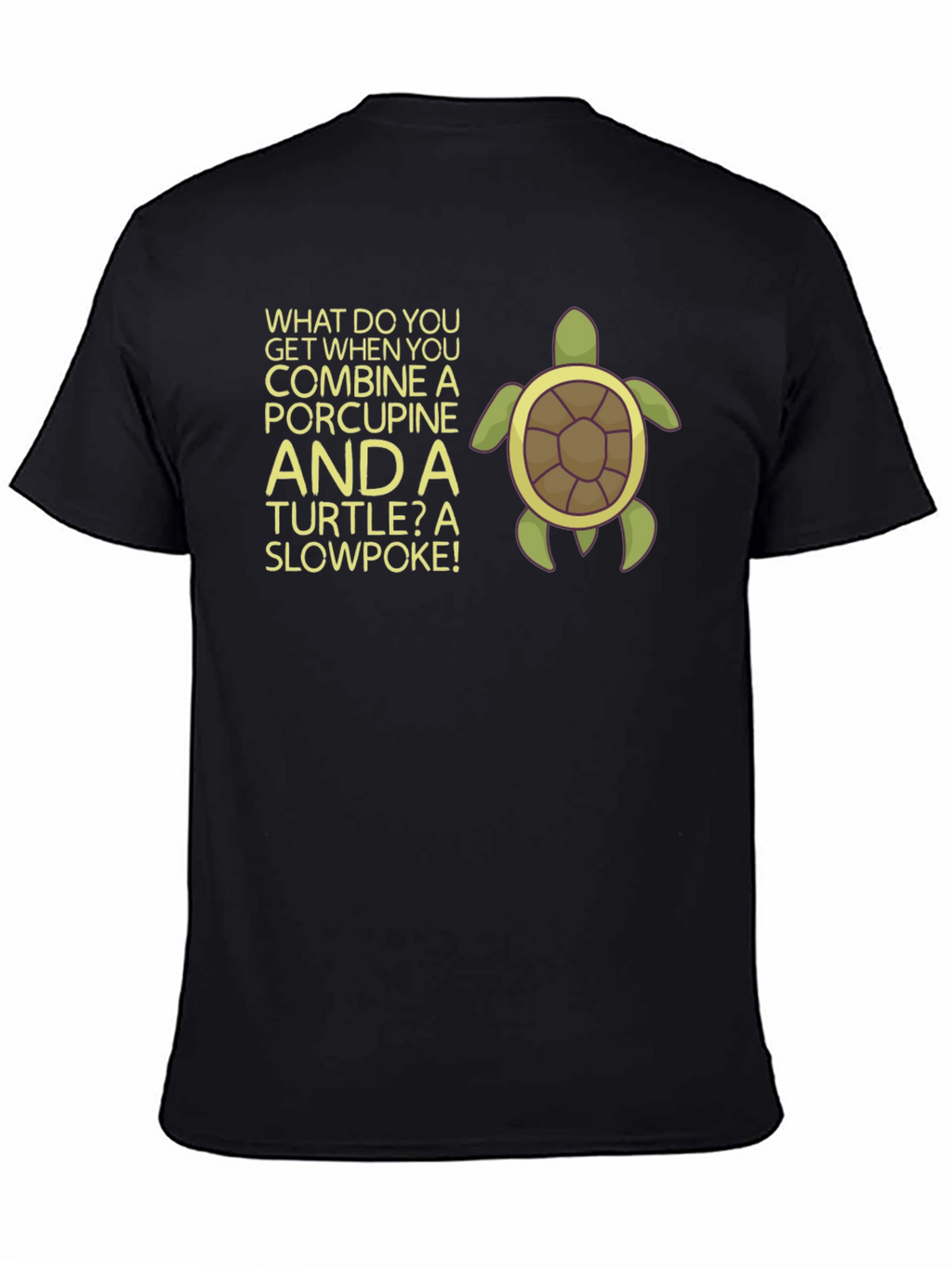 Slowpoke Turtle Graphic T-Shirt