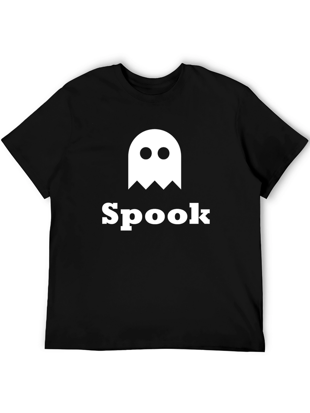 Spook Graphic Tee - Black Cotton T-Shirt