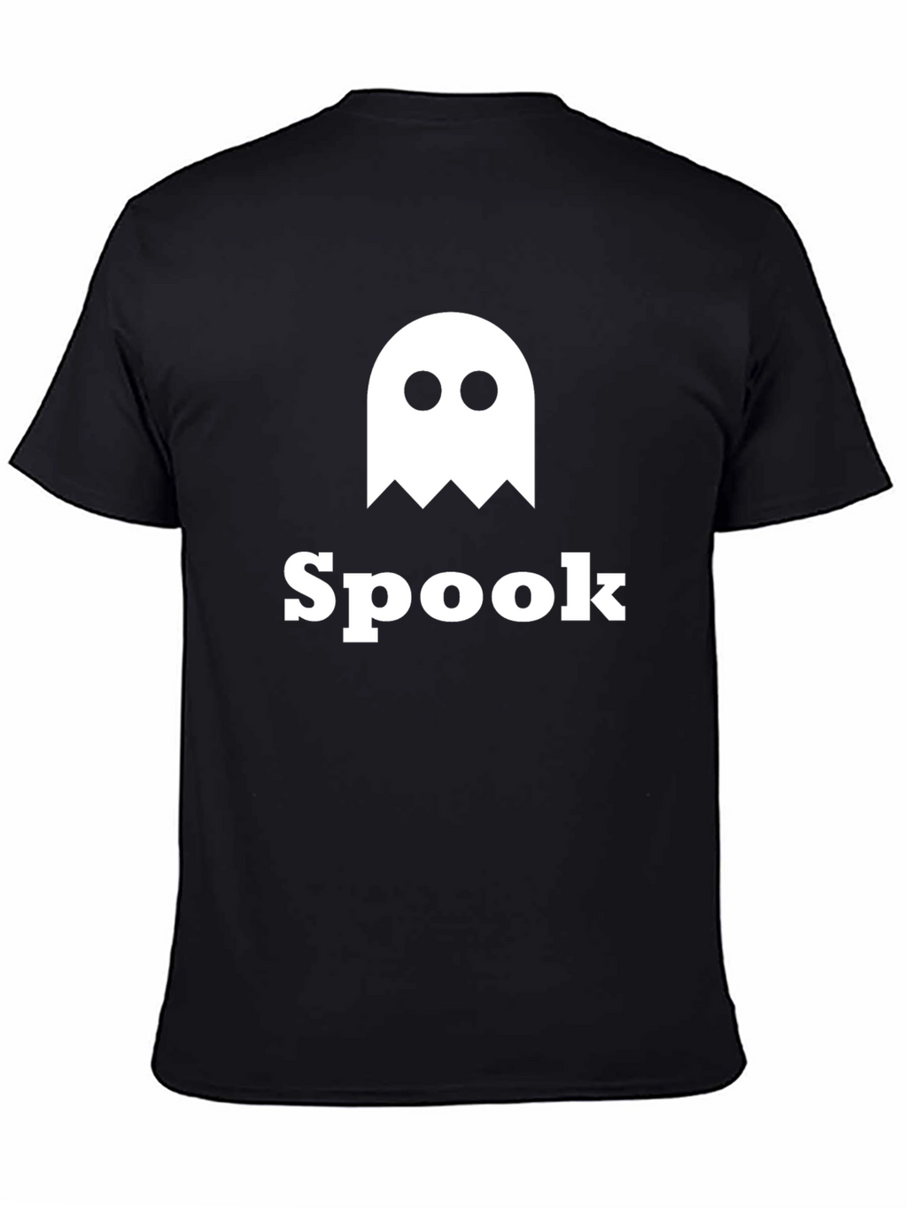 Spook Graphic Tee - Black Cotton T-Shirt