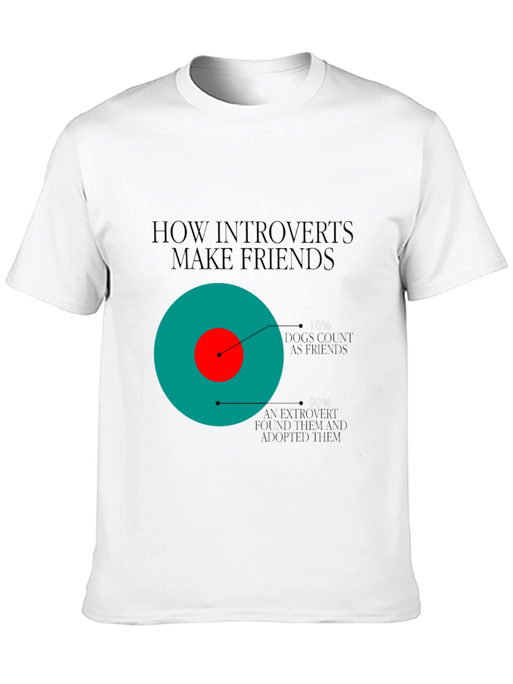 Introvert Humor Tee - Dog Friends T-Shirt