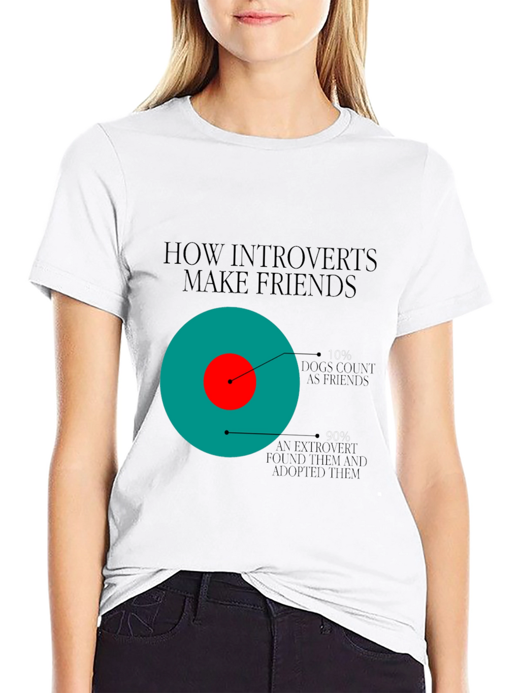 Introvert Humor Tee - Dog Friends T-Shirt
