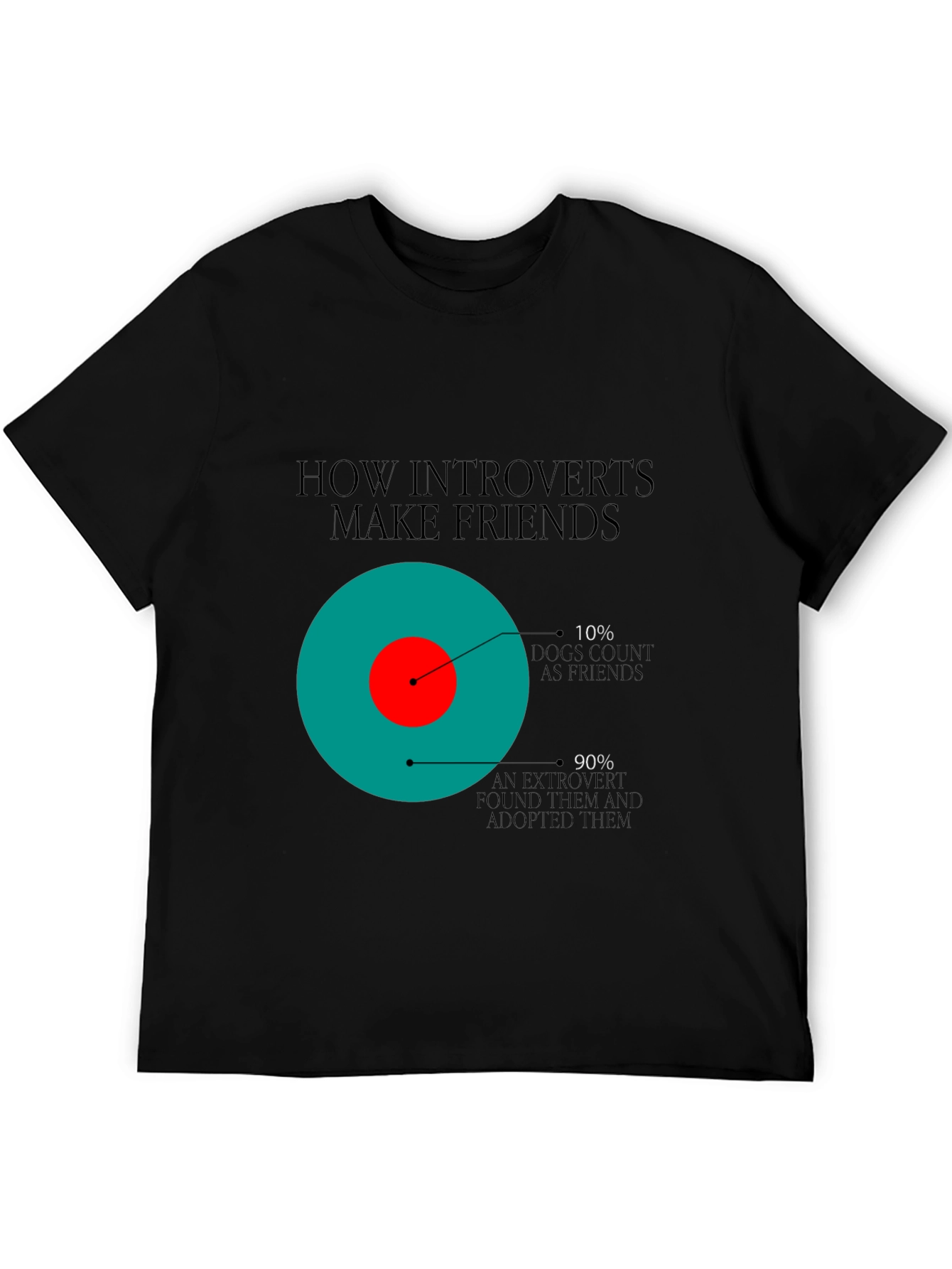 Introvert Humor Tee - Dog Friends T-Shirt