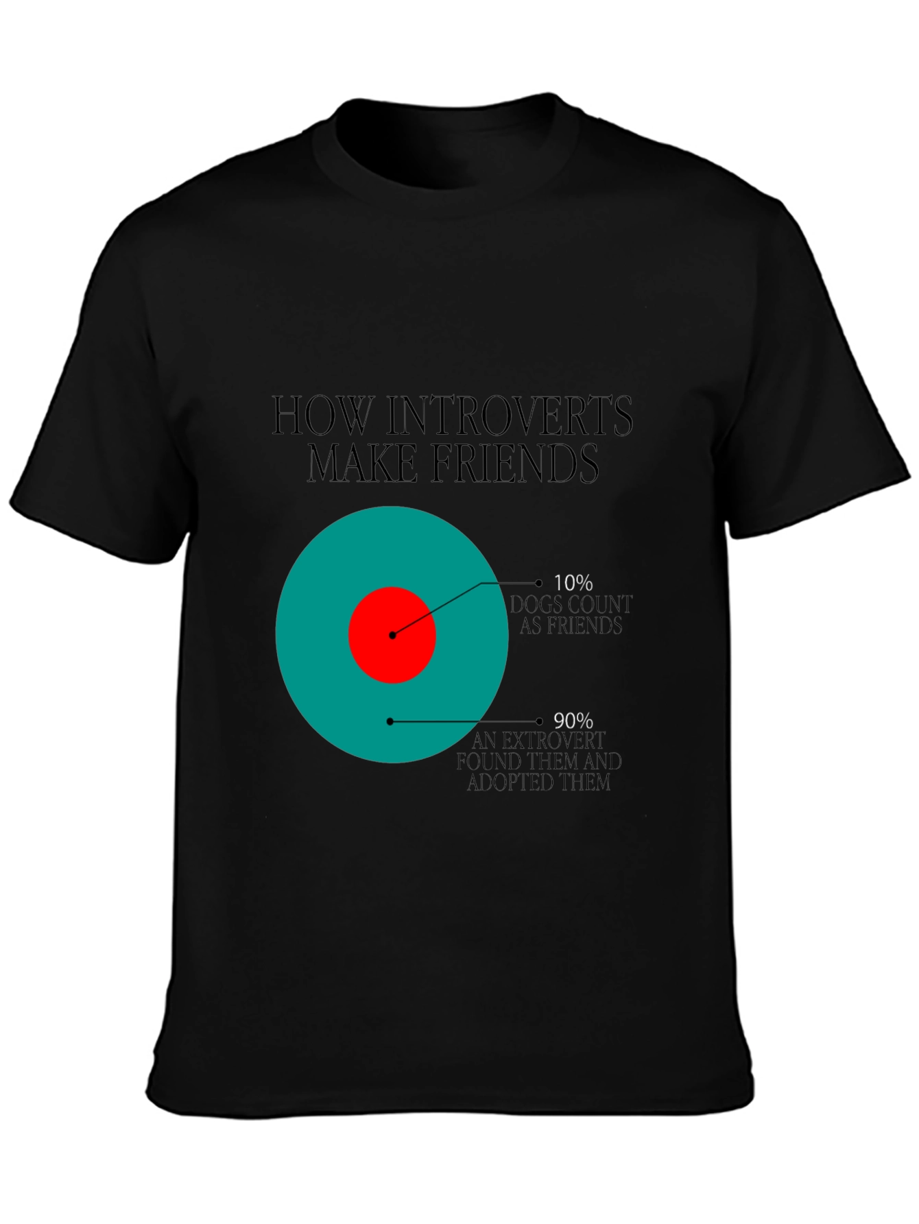 Introvert Humor Tee - Dog Friends T-Shirt