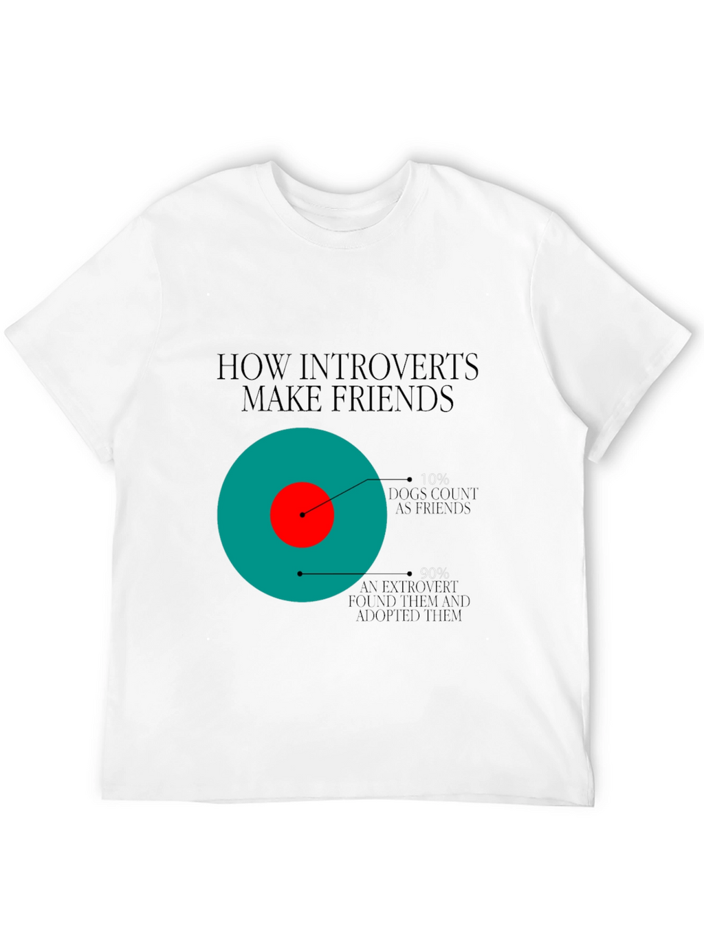Introvert Humor Tee - Dog Friends T-Shirt
