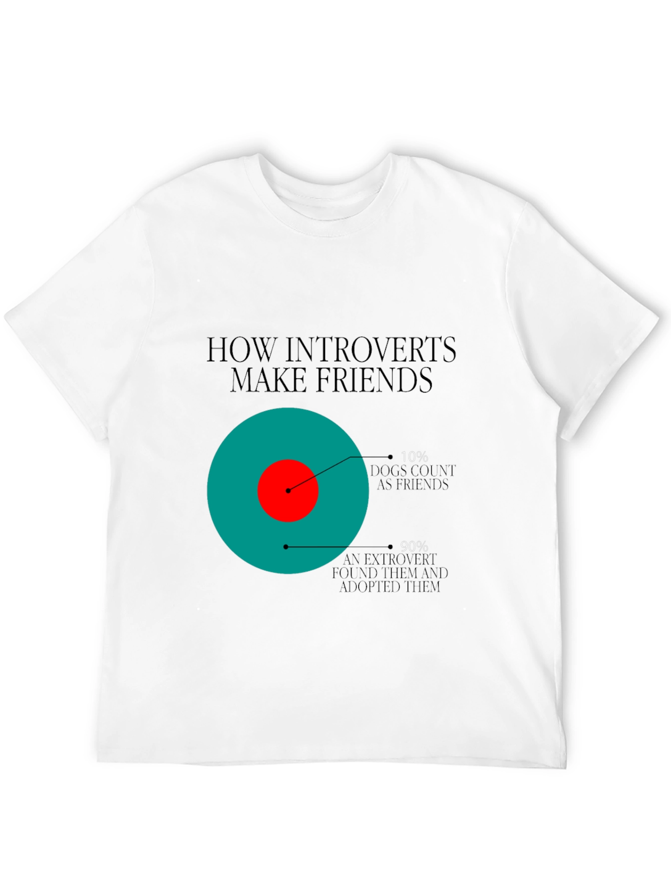 Introvert Humor Tee - Dog Friends T-Shirt