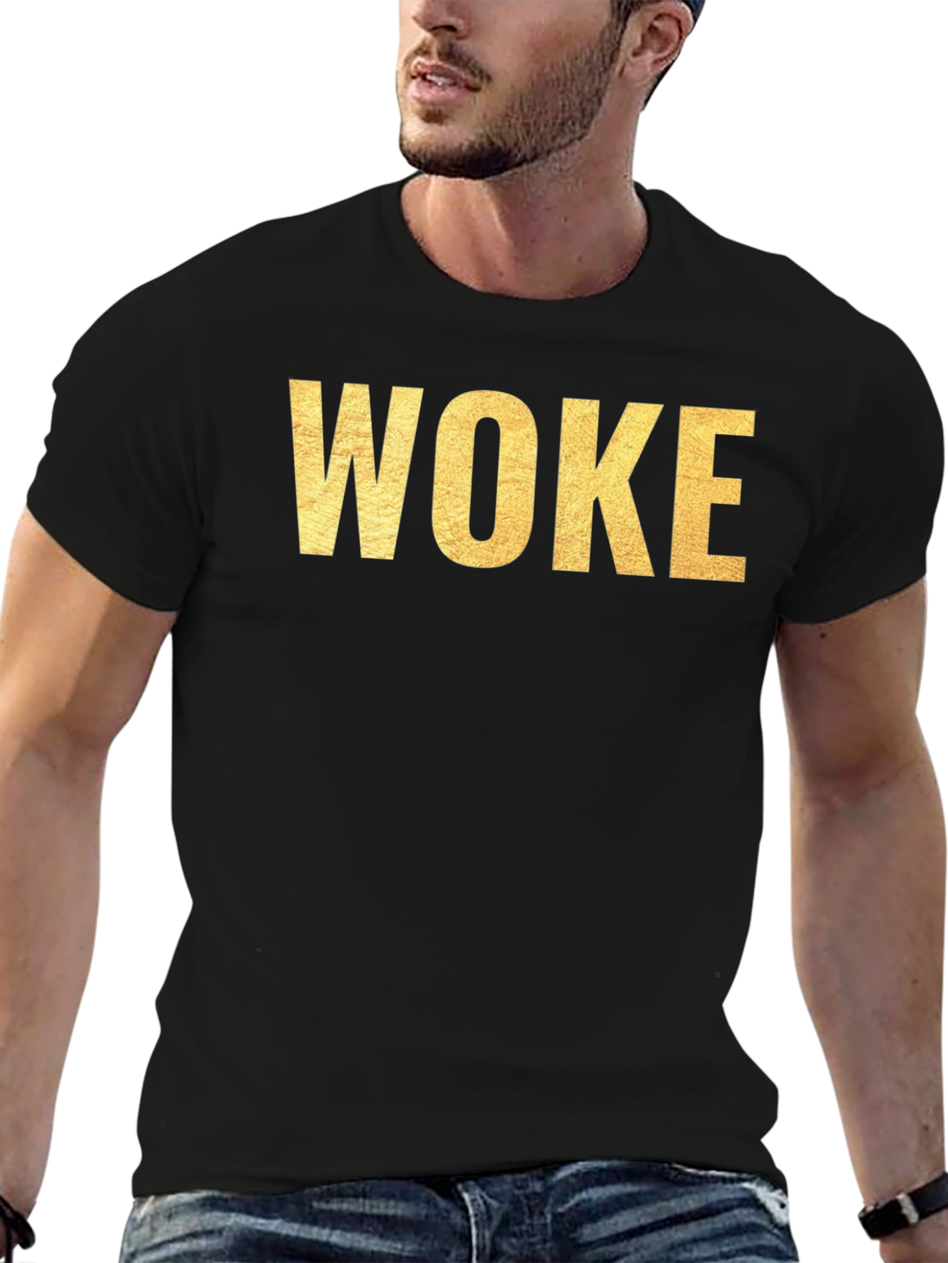 Woke Graphic Tee - Stylish Statement Shirt