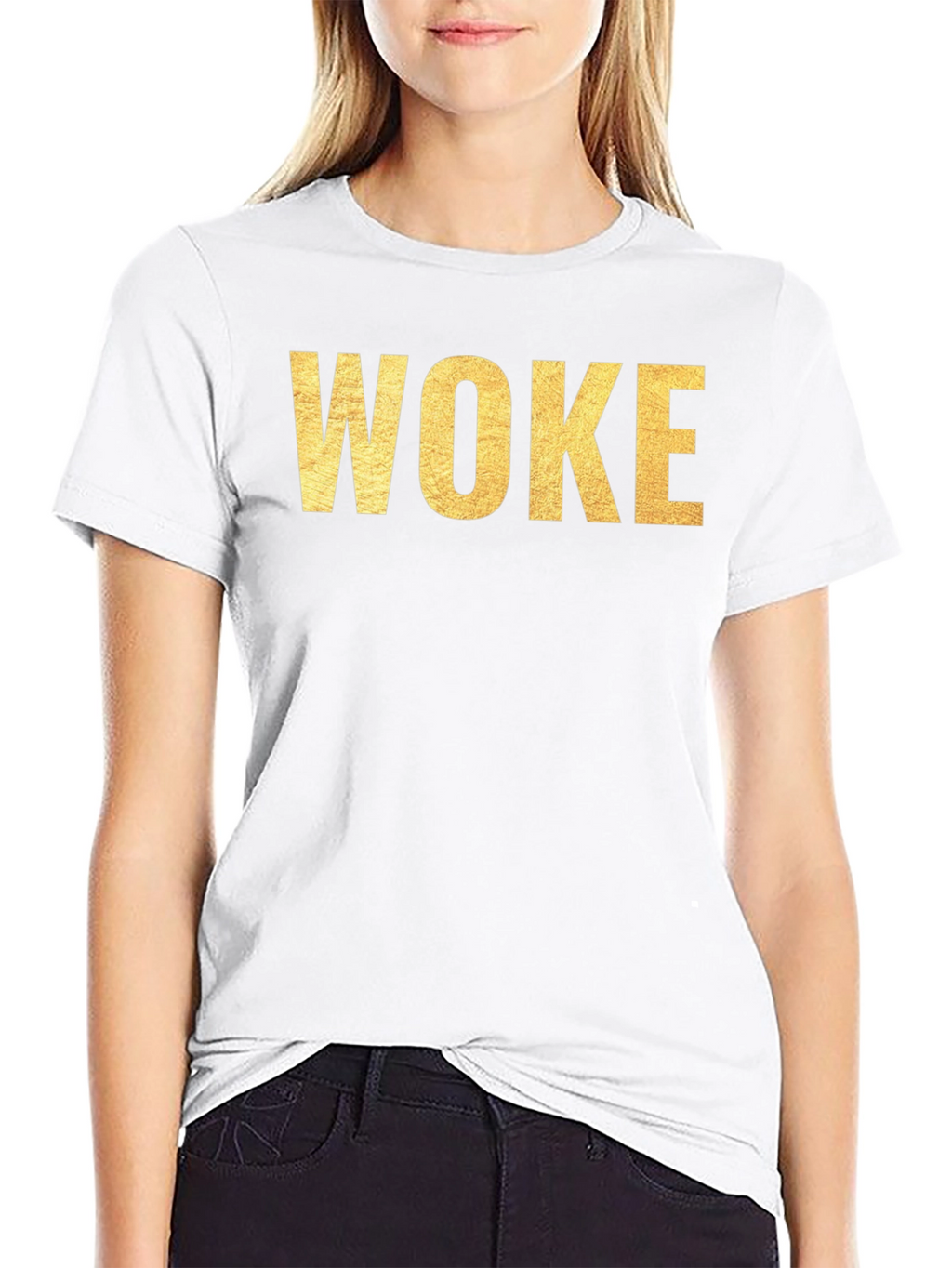 Woke Graphic Tee - Stylish Statement Shirt