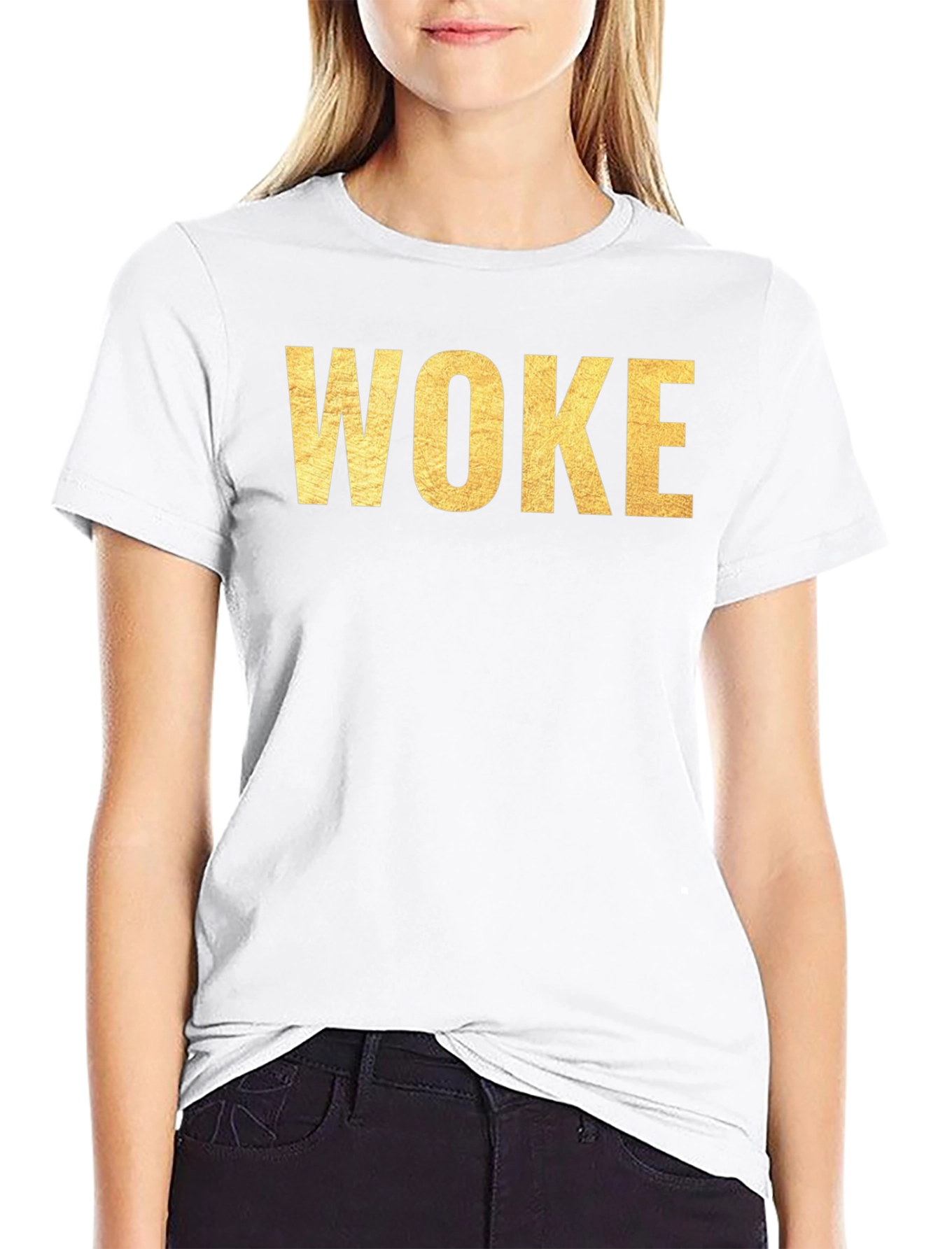 Woke Graphic Tee - Stylish Statement Shirt