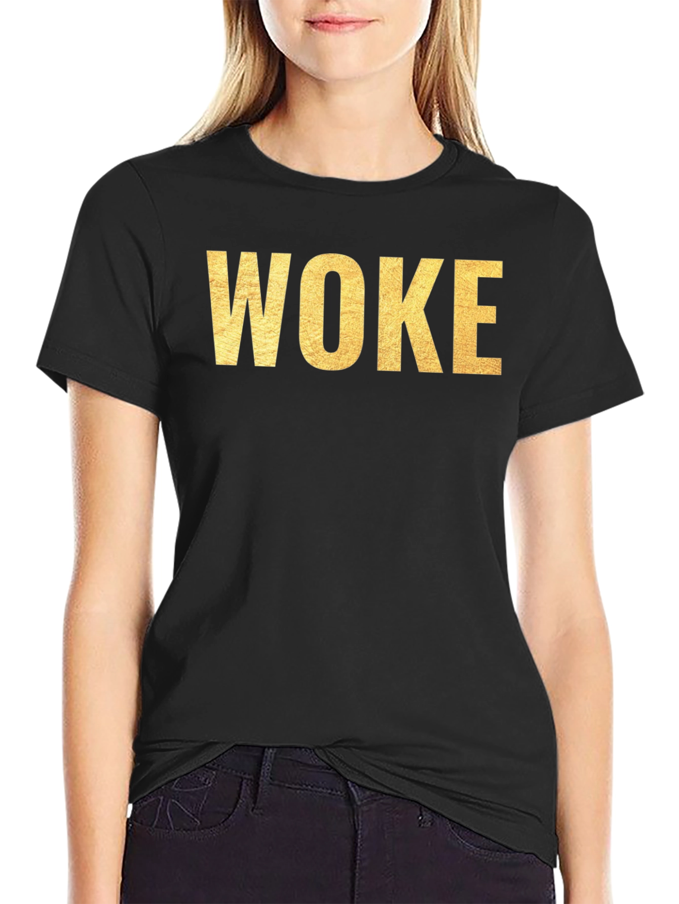 Woke Graphic Tee - Stylish Statement Shirt