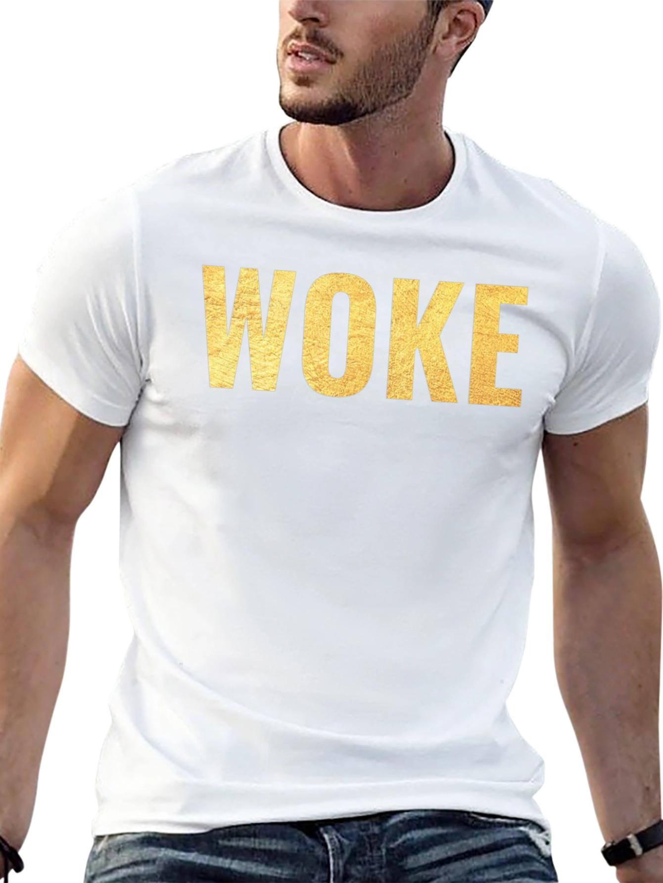 Woke Graphic Tee - Stylish Statement Shirt