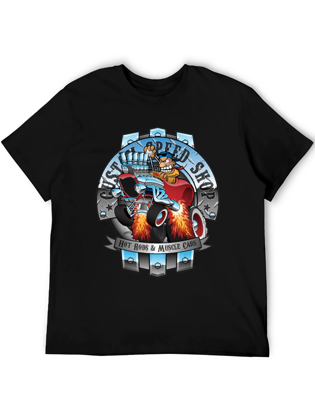 Hot Rods & Muscle Cars Graphic T-Shirt