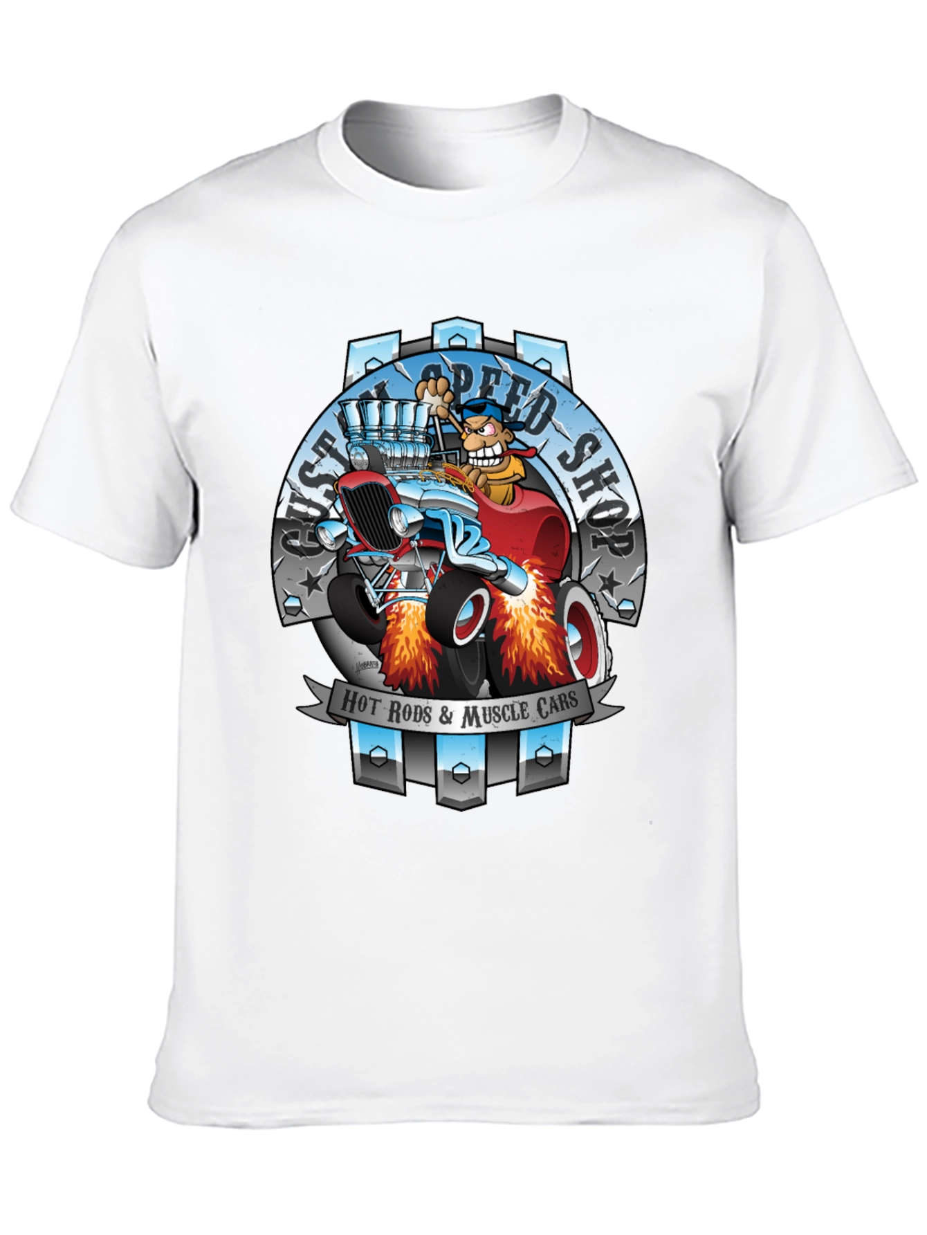 Hot Rods & Muscle Cars Graphic T-Shirt