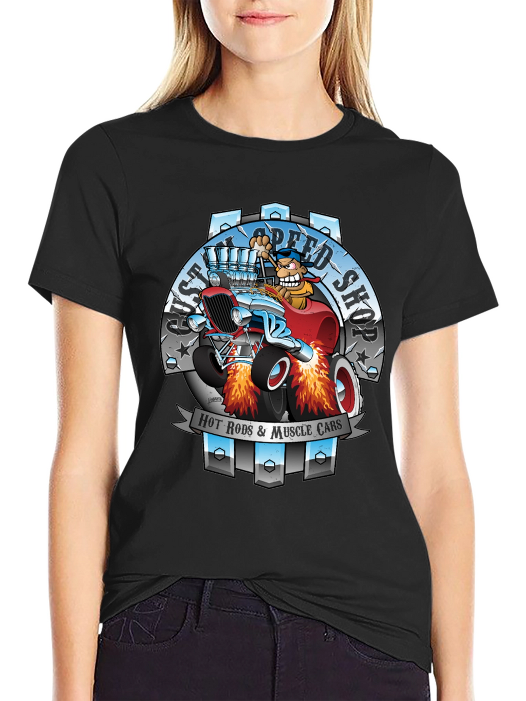 Hot Rods & Muscle Cars Graphic T-Shirt