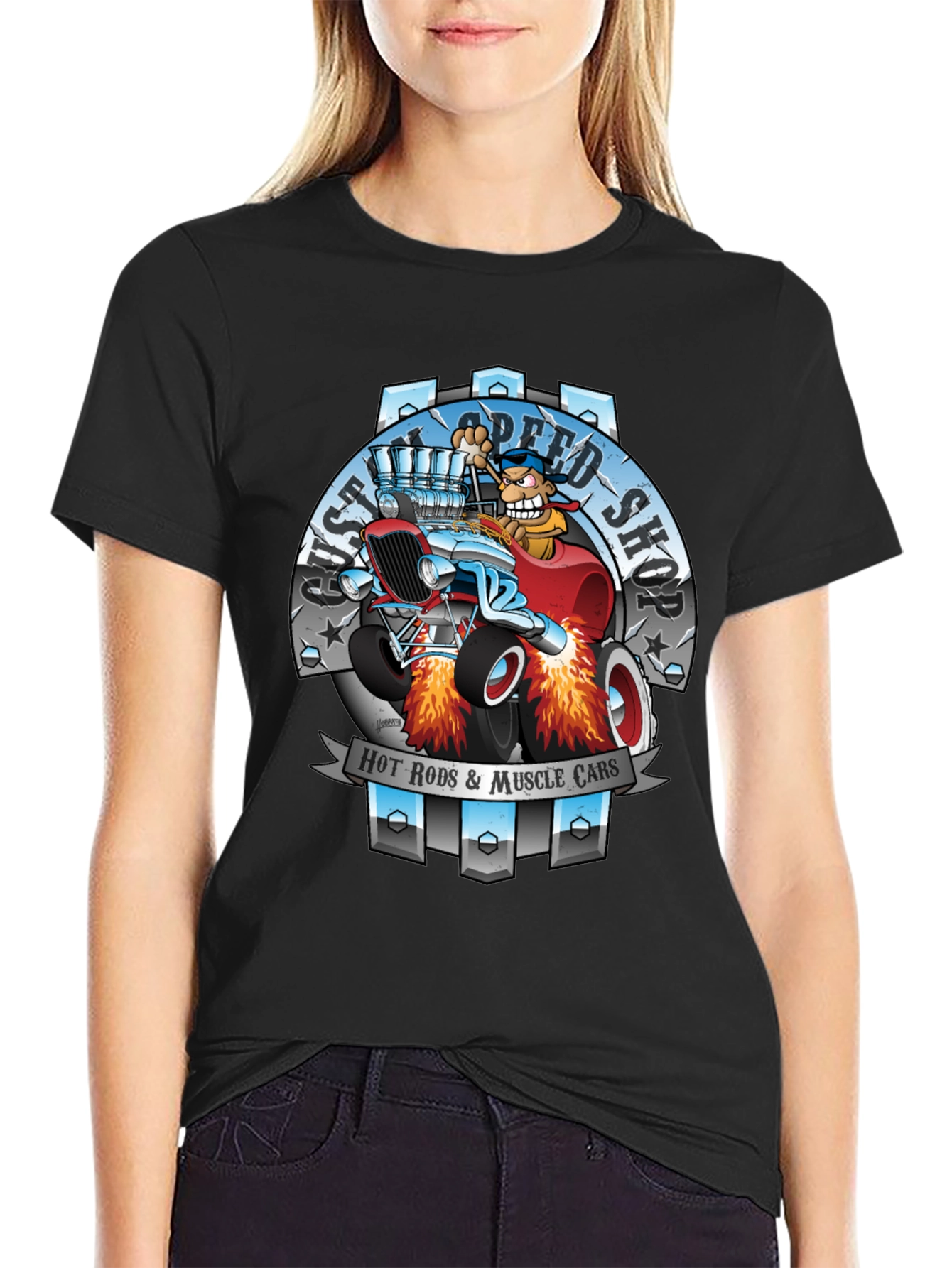 Hot Rods & Muscle Cars Graphic T-Shirt