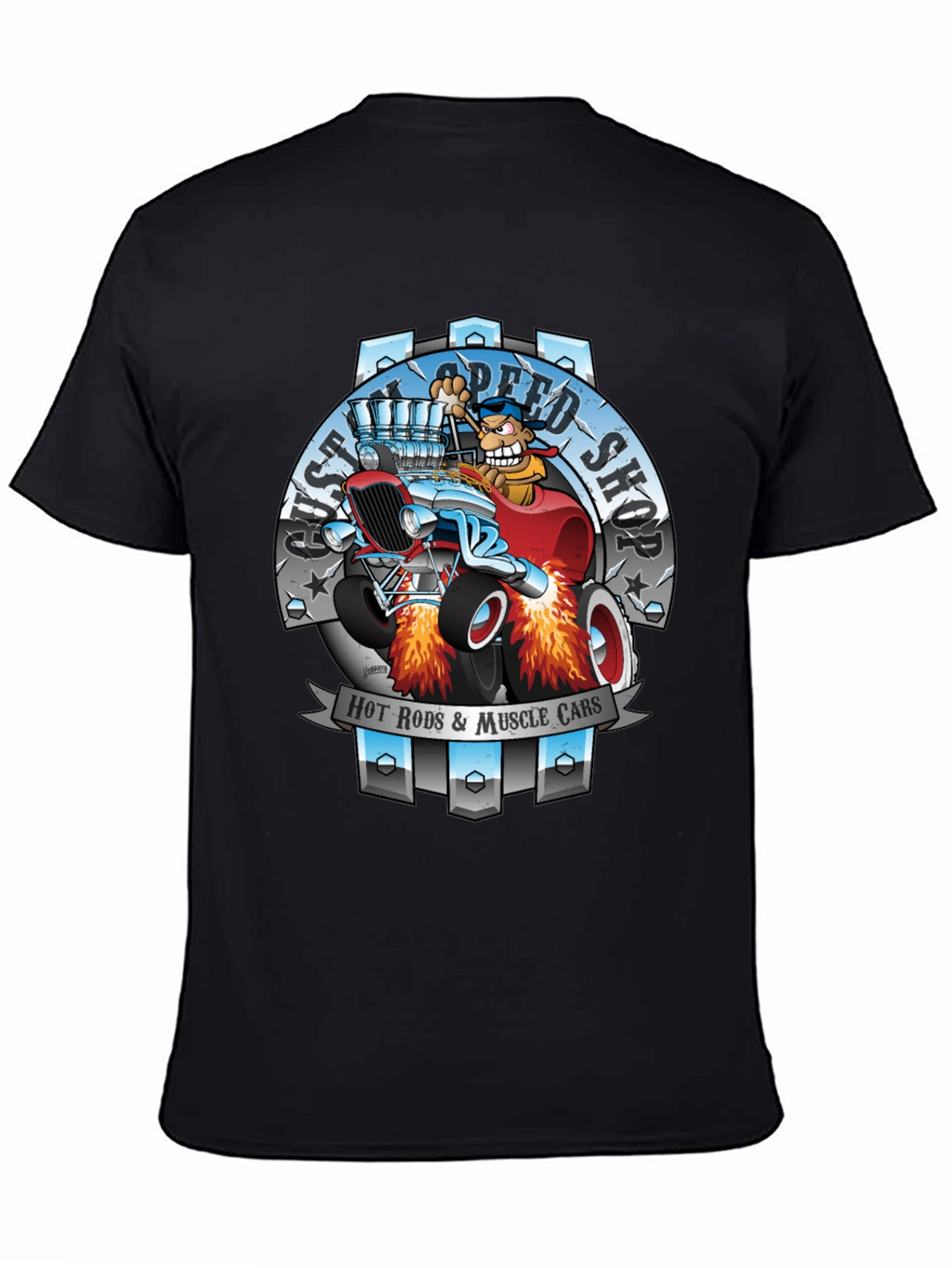Hot Rods & Muscle Cars Graphic T-Shirt