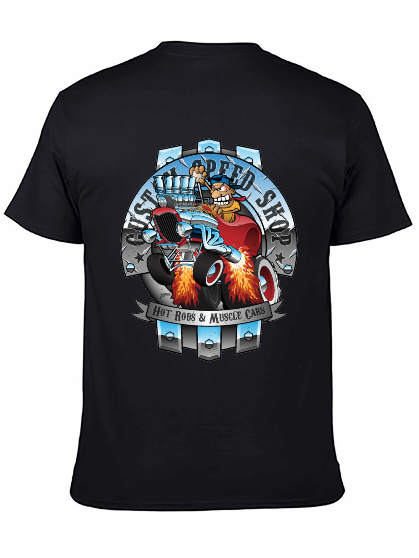 Hot Rods & Muscle Cars Graphic T-Shirt