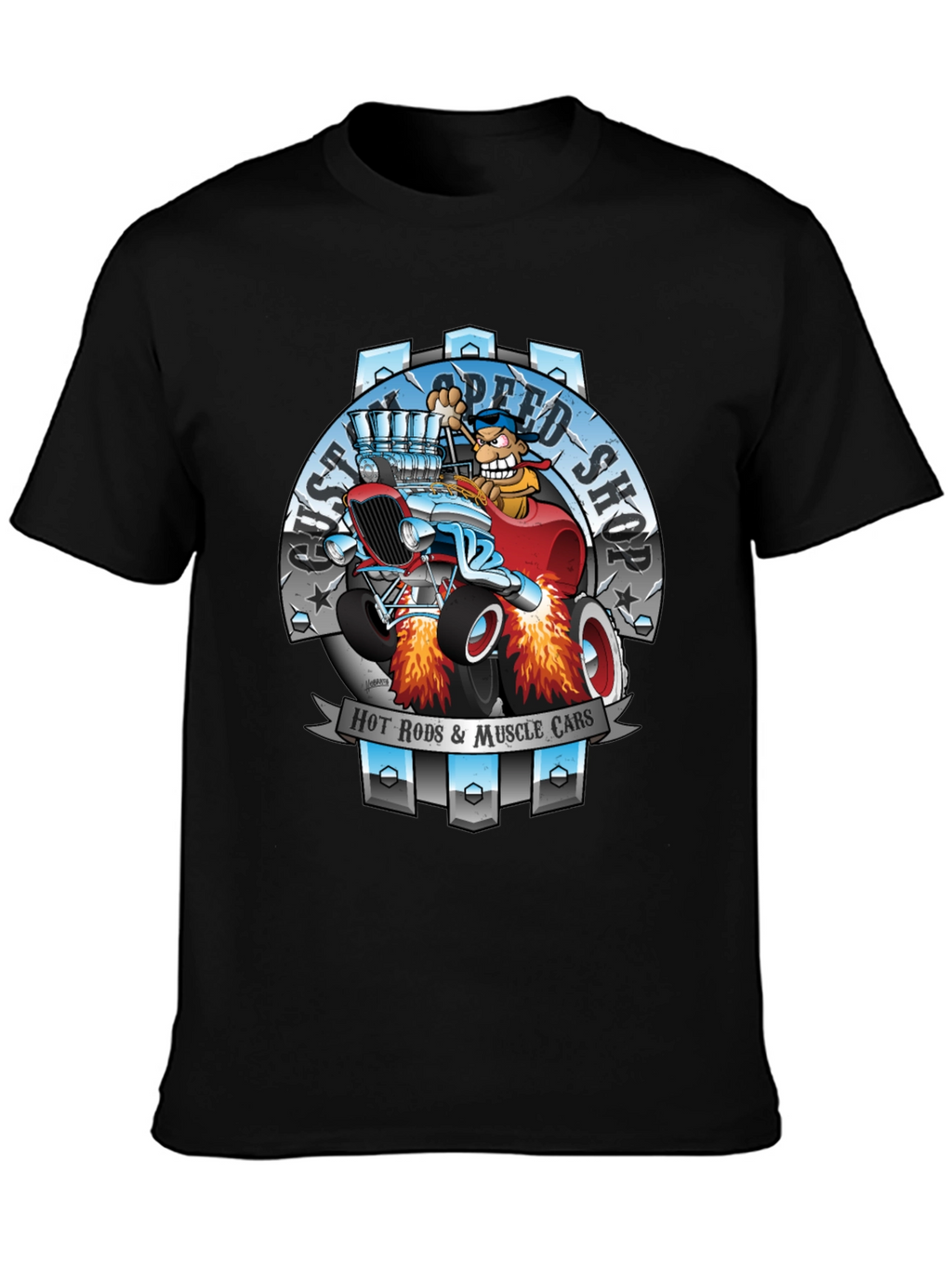 Hot Rods & Muscle Cars Graphic T-Shirt