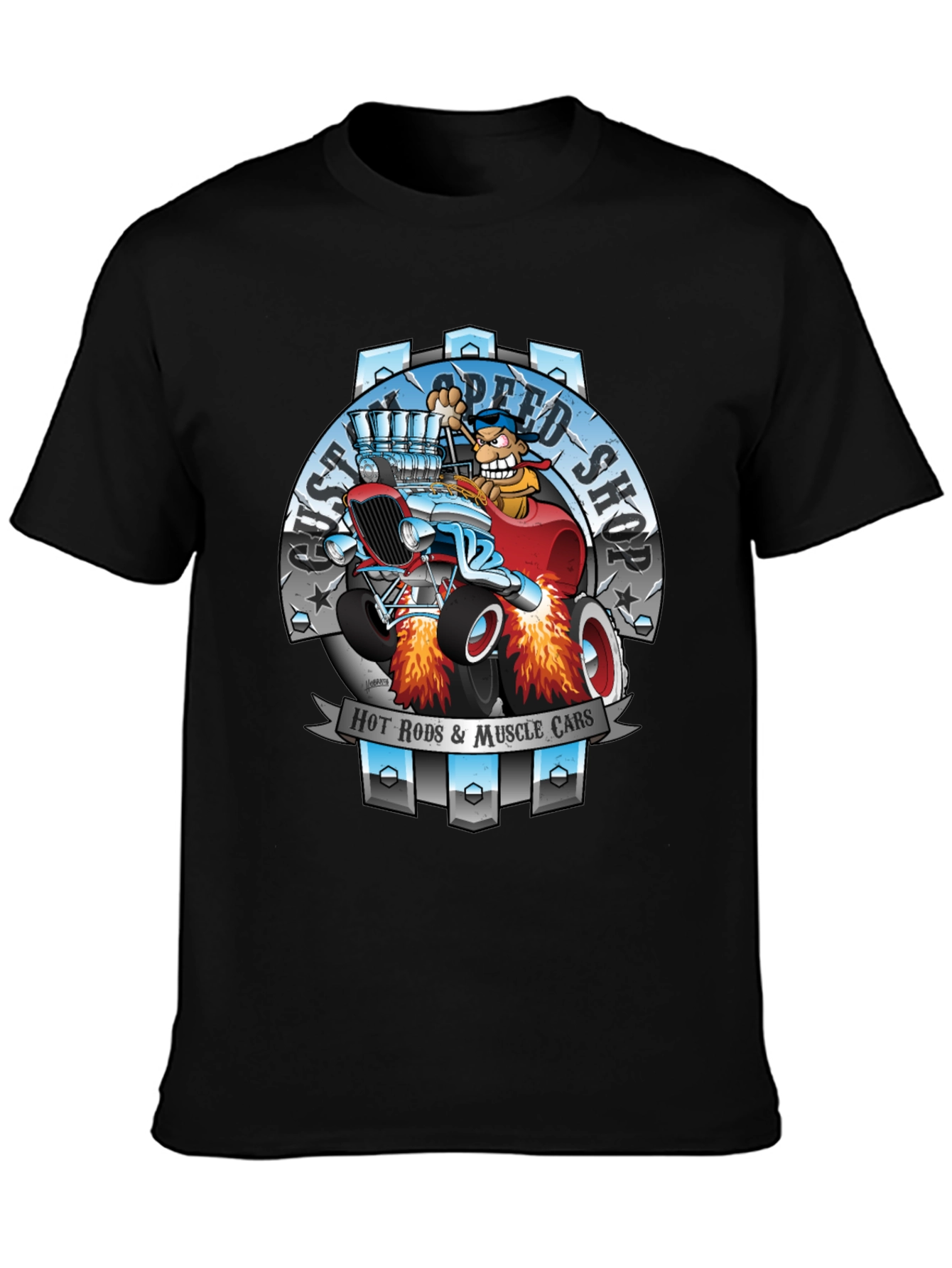 Hot Rods & Muscle Cars Graphic T-Shirt