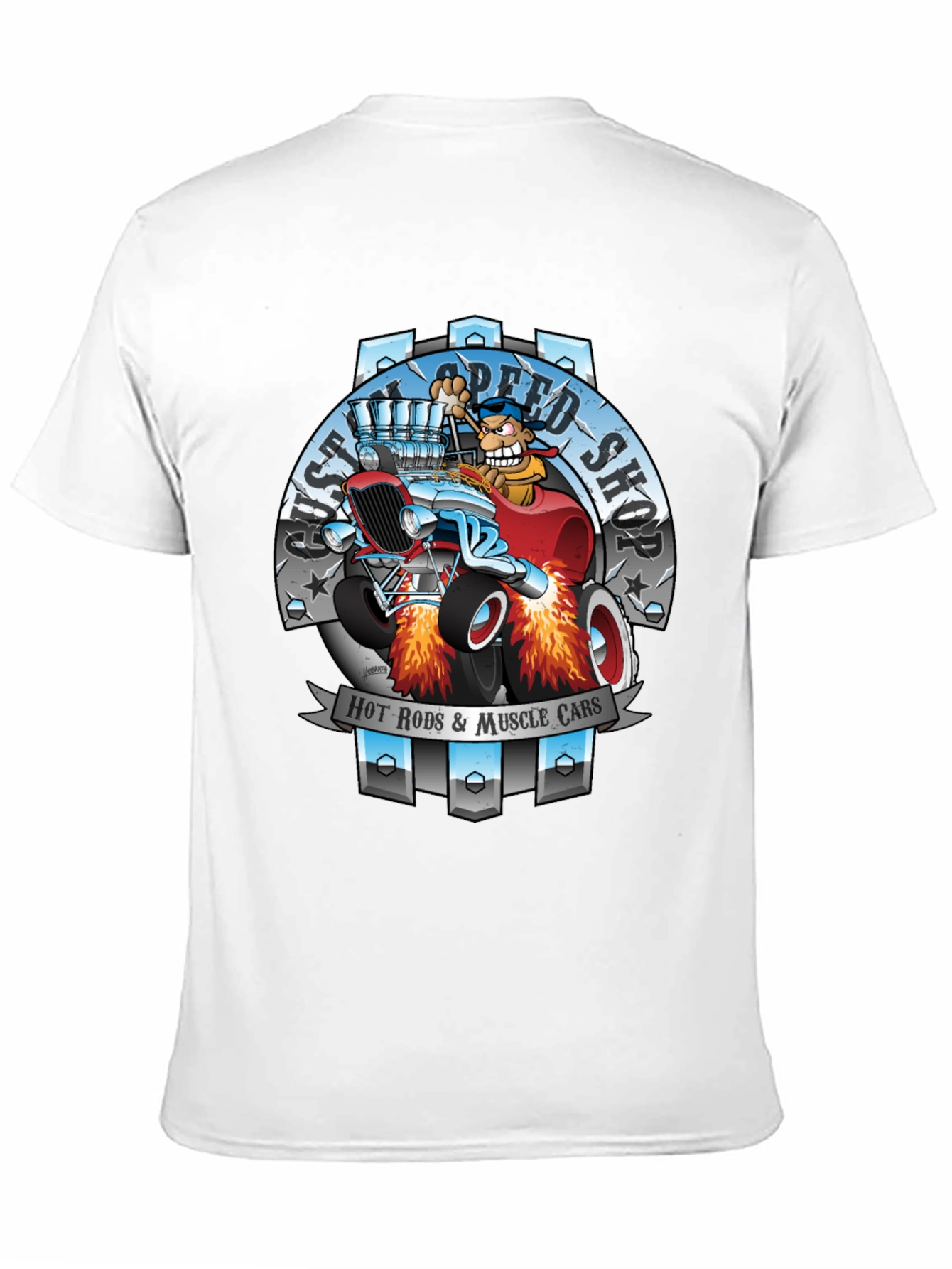 Hot Rods & Muscle Cars Graphic T-Shirt