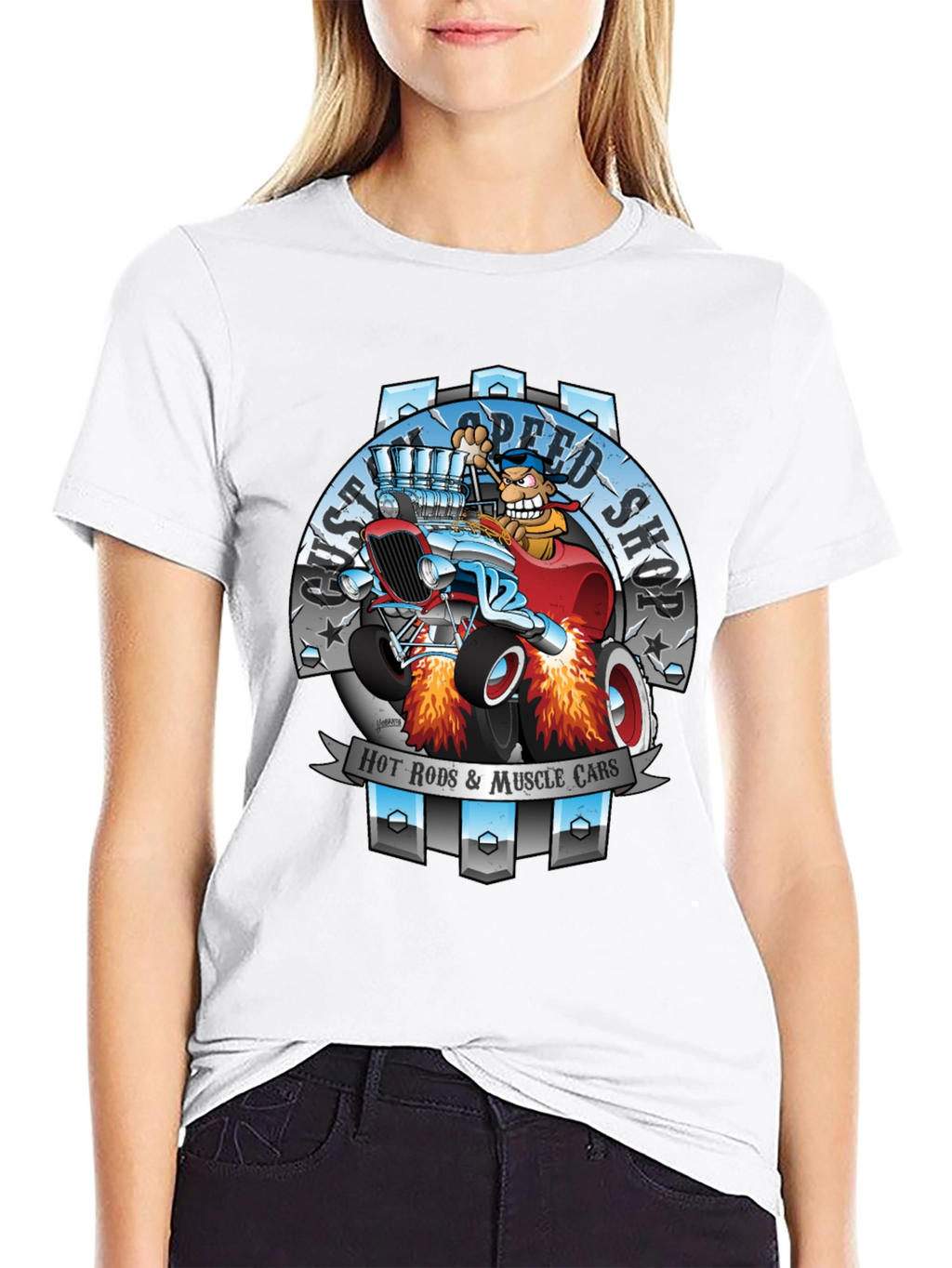 Hot Rods & Muscle Cars Graphic T-Shirt
