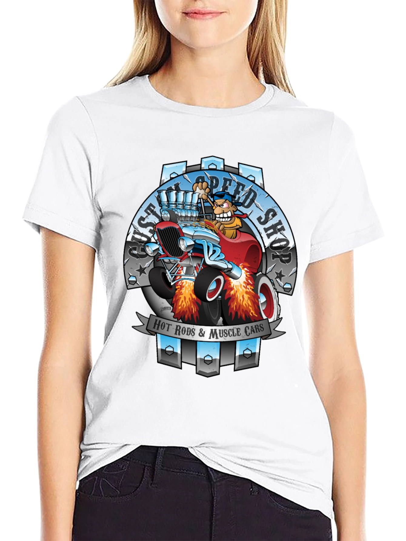 Hot Rods & Muscle Cars Graphic T-Shirt