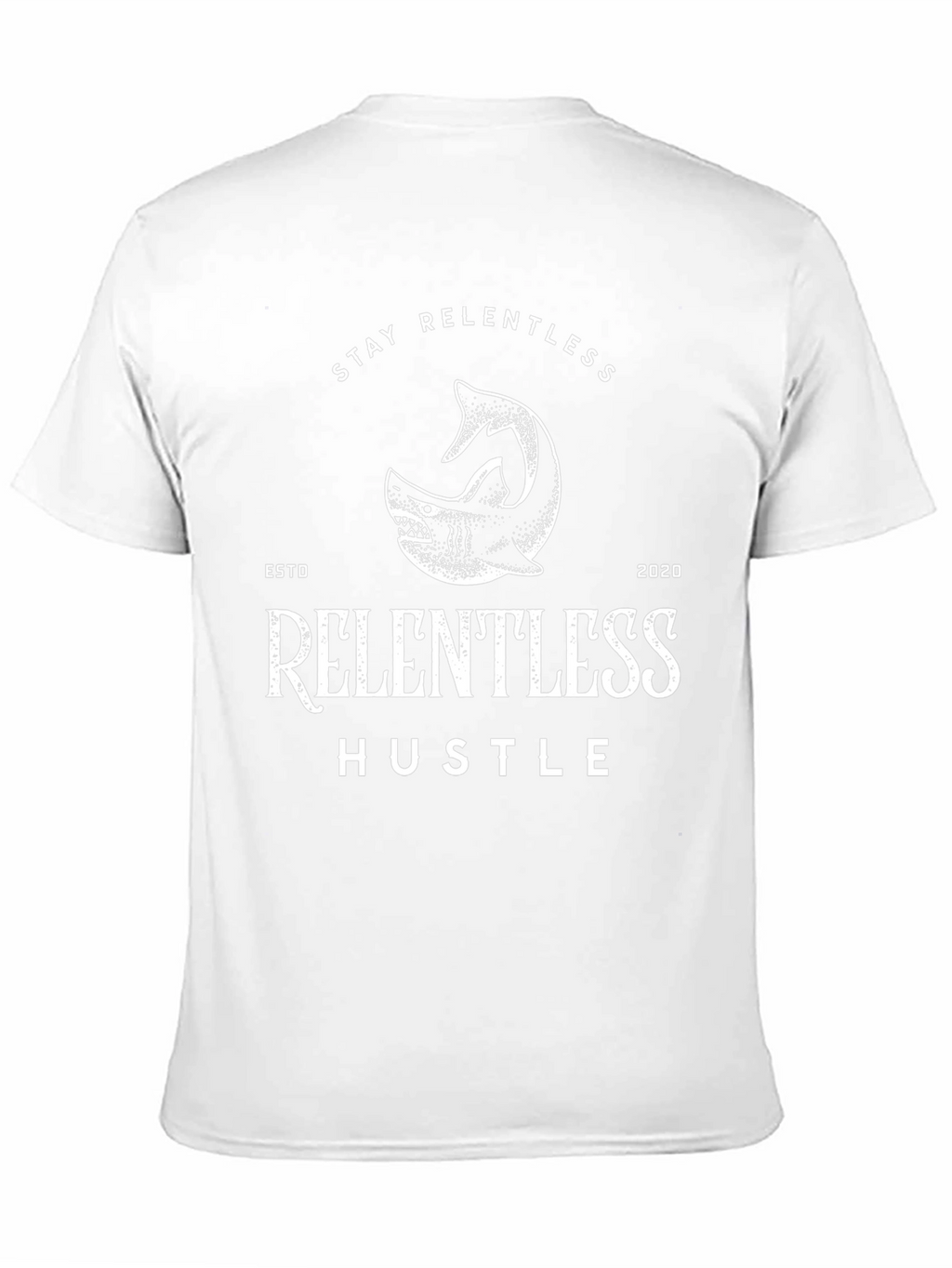 Relentless Hustle Black Graphic T-Shirt