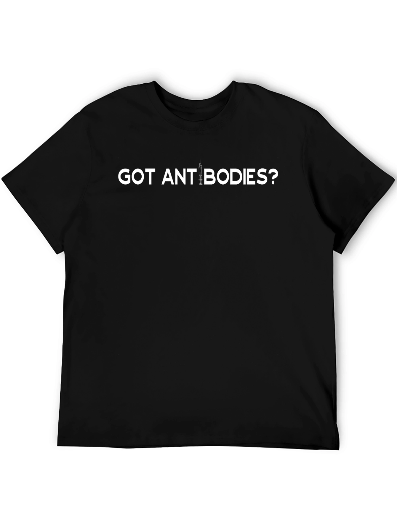 Got Antibodies? Graphic Tee - Black T-Shirt