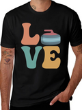 Retro Love Curling T-Shirt