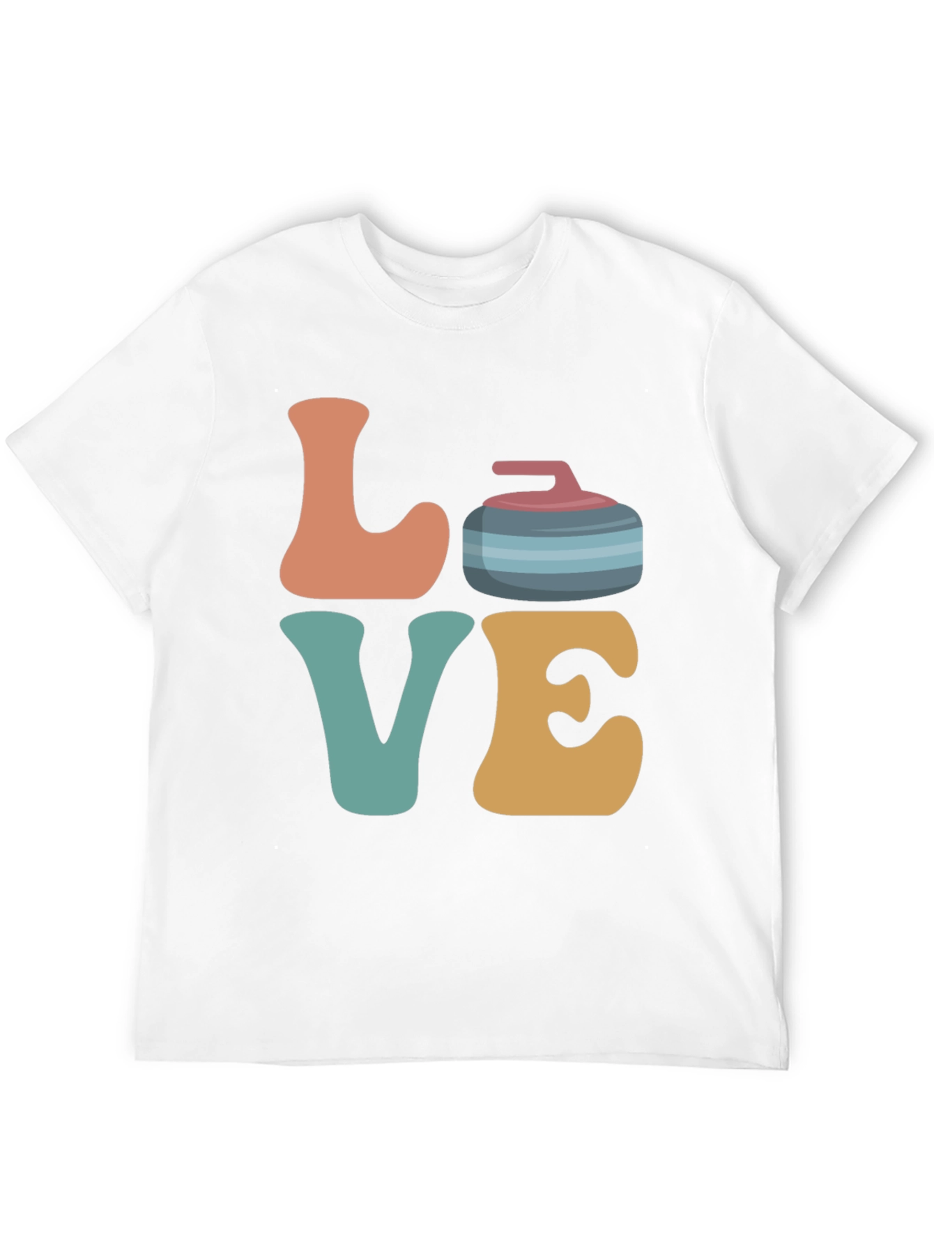 Retro Love Curling T-Shirt