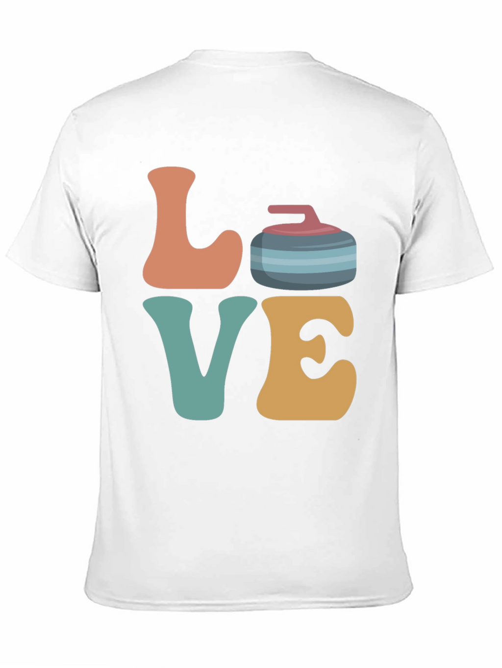 Retro Love Curling T-Shirt