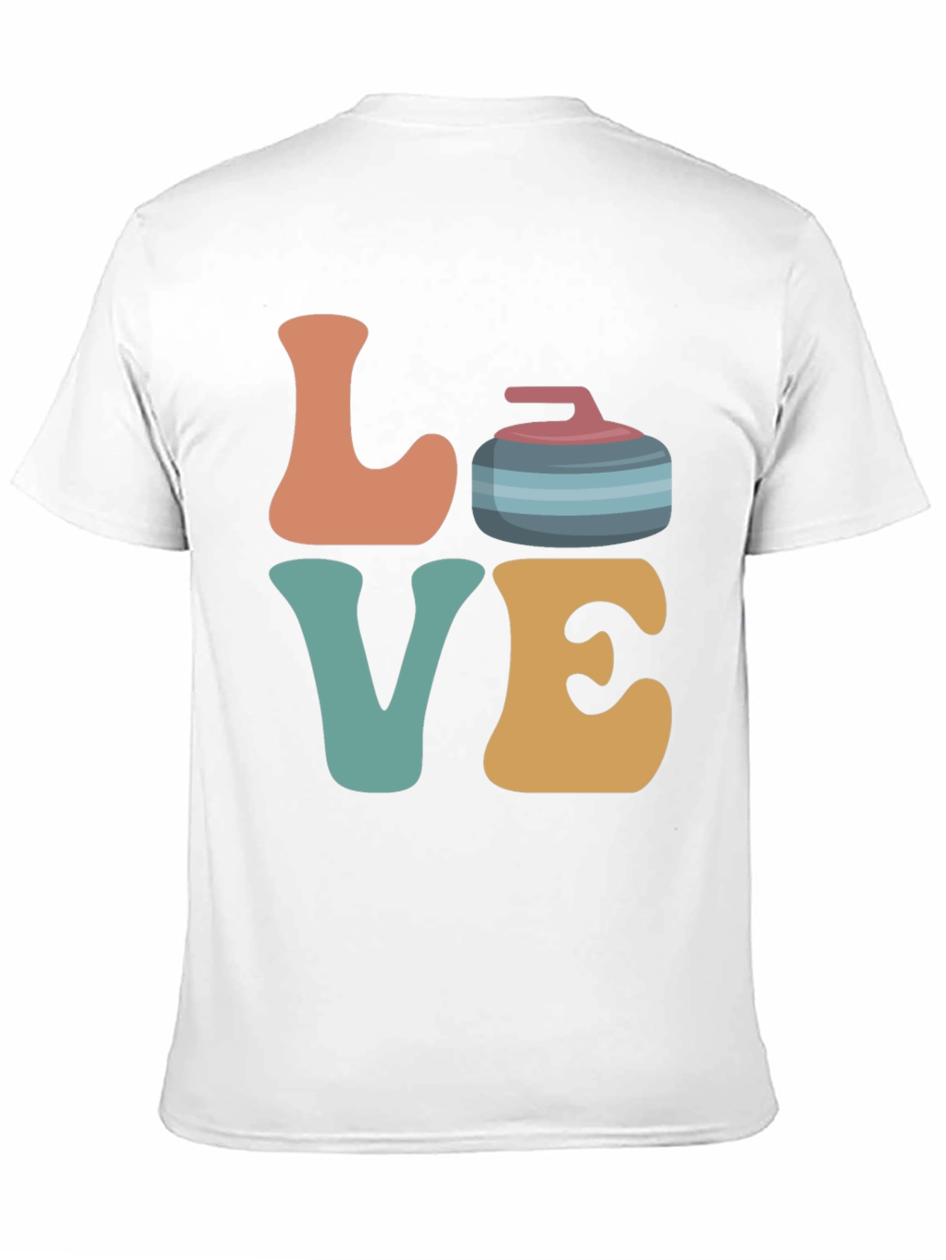 Retro Love Curling T-Shirt