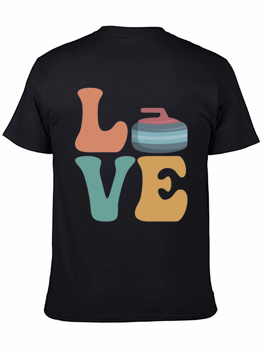 Retro Love Curling T-Shirt