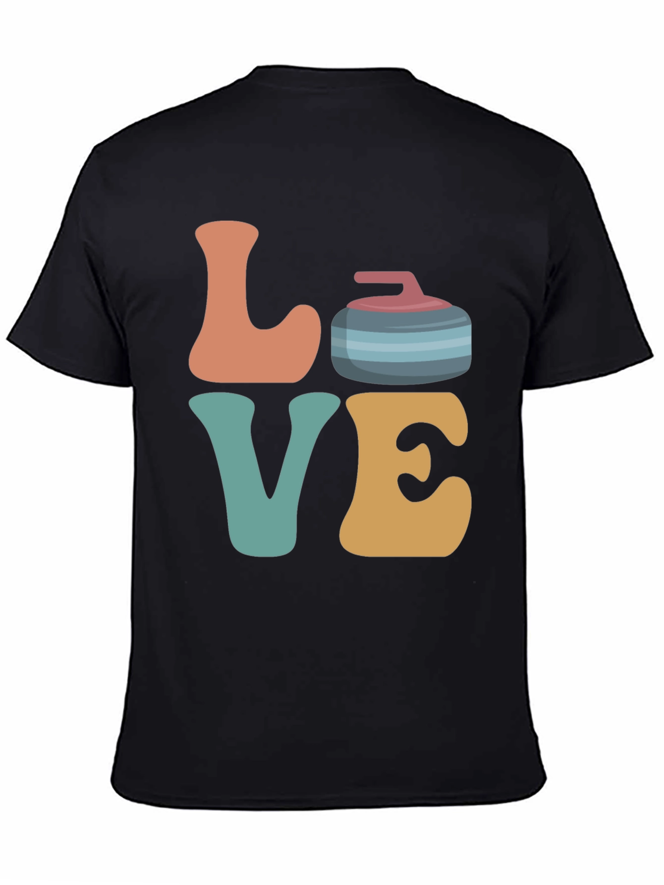 Retro Love Curling T-Shirt
