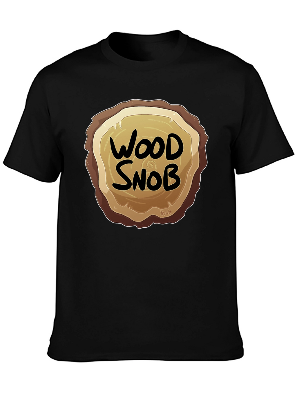 Wood Snob Graphic Tee - Lumberjack Humor T-Shirt