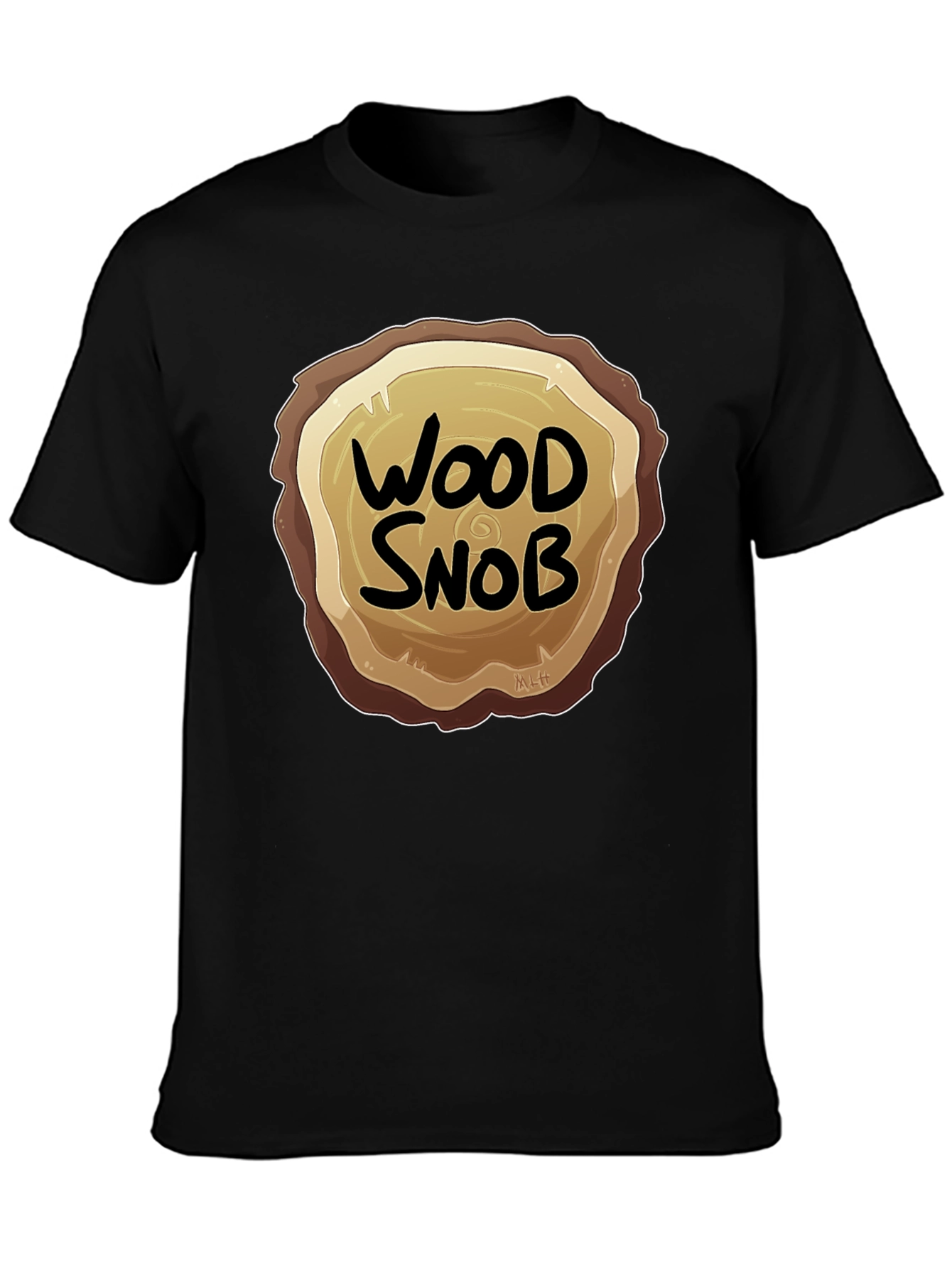 Wood Snob Graphic Tee - Lumberjack Humor T-Shirt