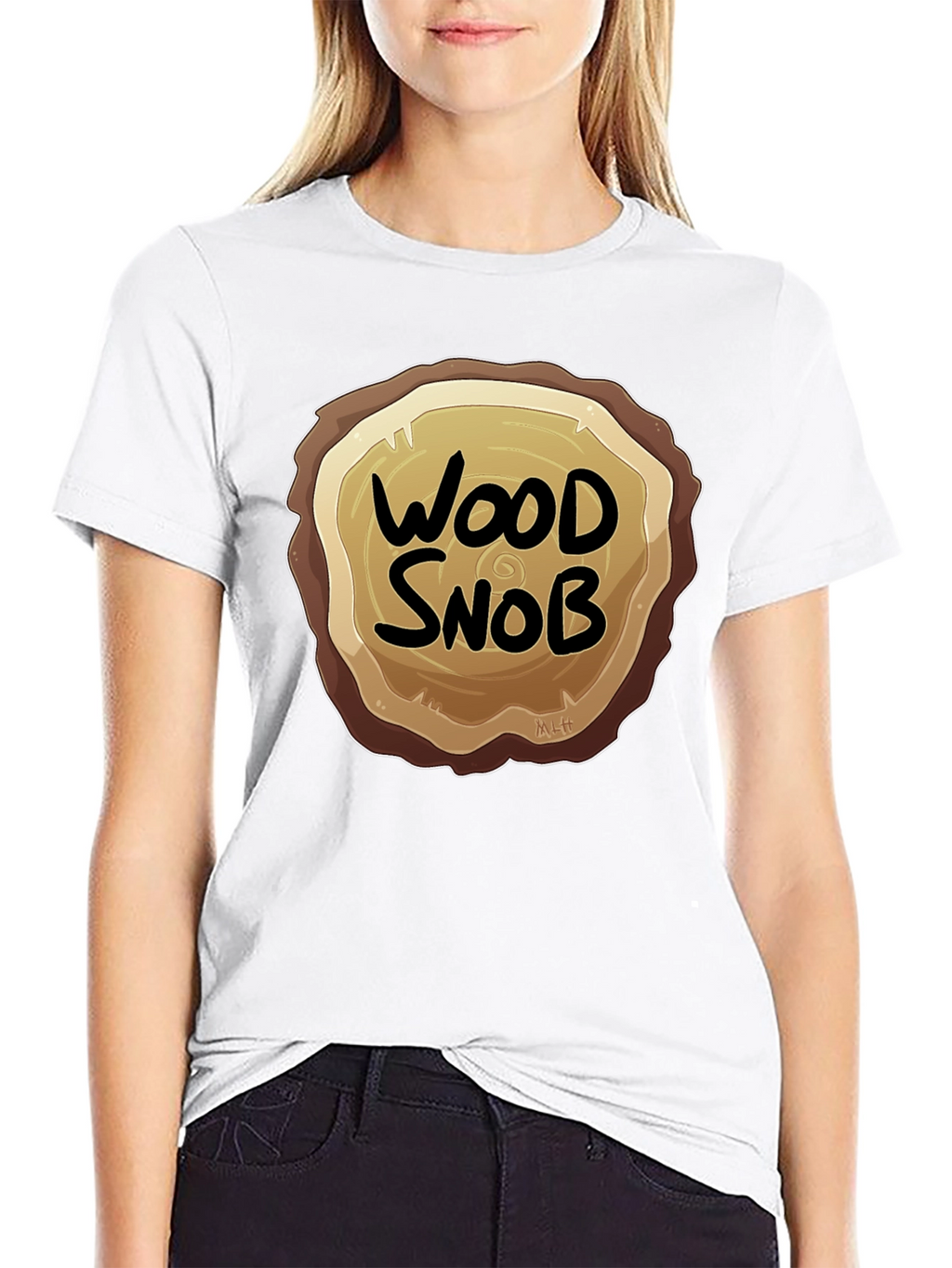 Wood Snob Graphic Tee - Lumberjack Humor T-Shirt