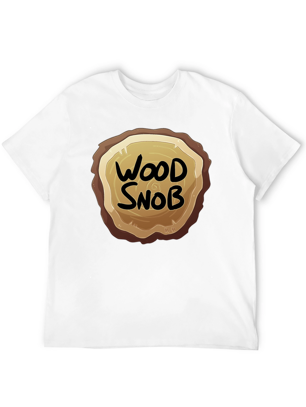 Wood Snob Graphic Tee - Lumberjack Humor T-Shirt
