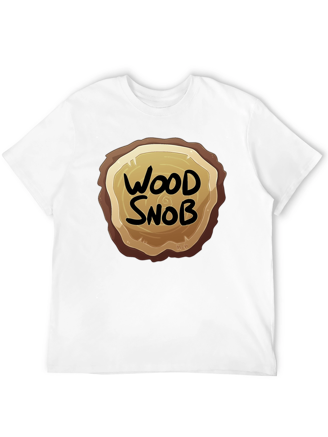 Wood Snob Graphic Tee - Lumberjack Humor T-Shirt