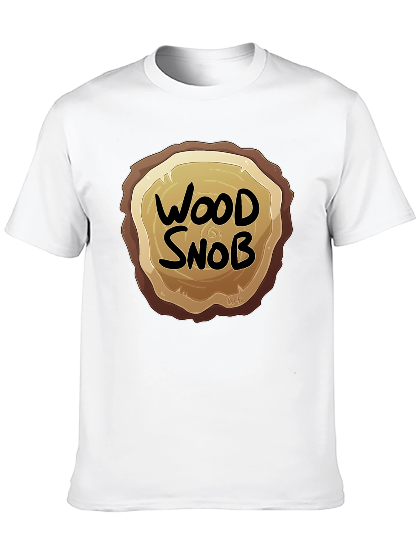 Wood Snob Graphic Tee - Lumberjack Humor T-Shirt