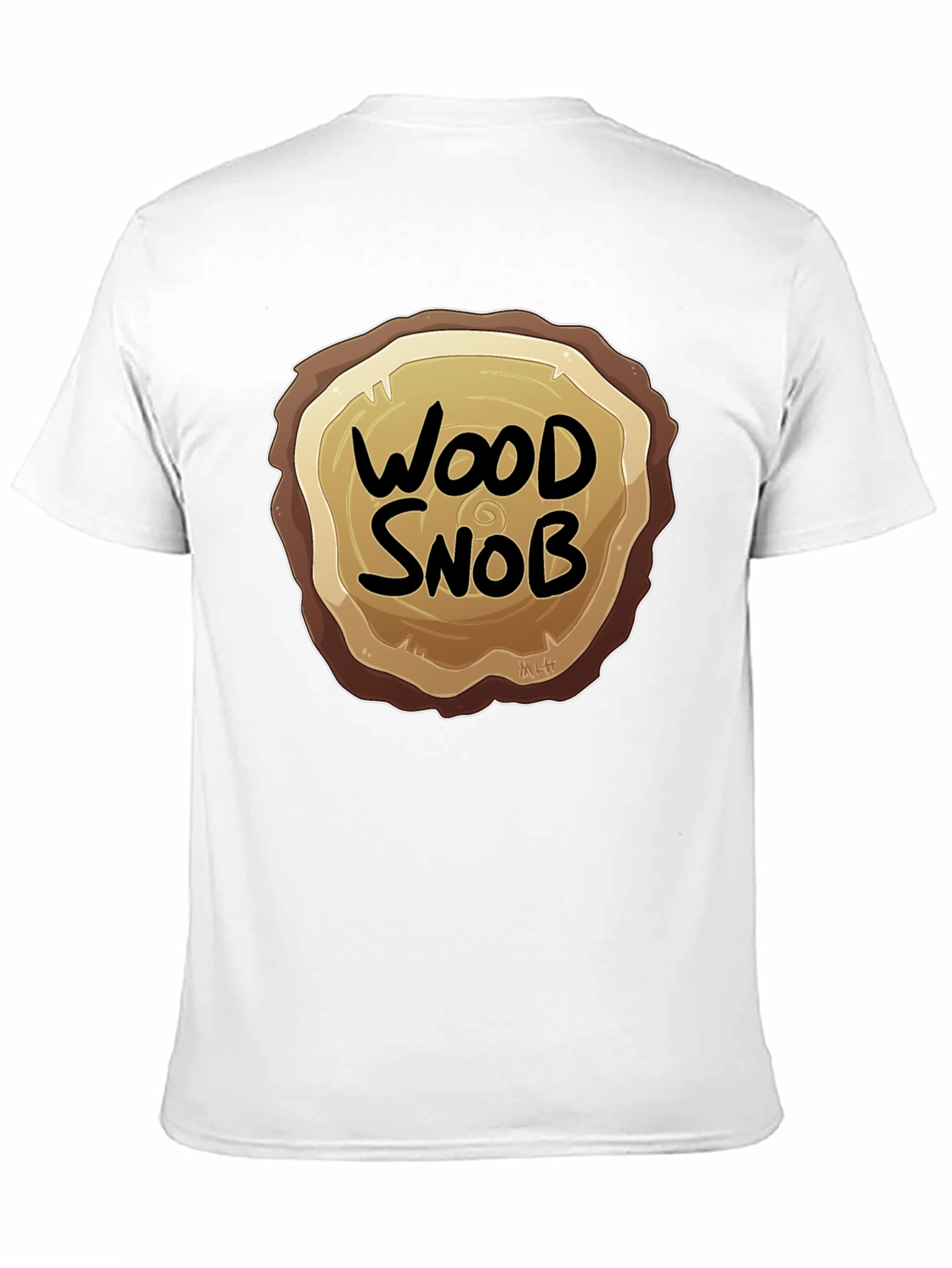 Wood Snob Graphic Tee - Lumberjack Humor T-Shirt