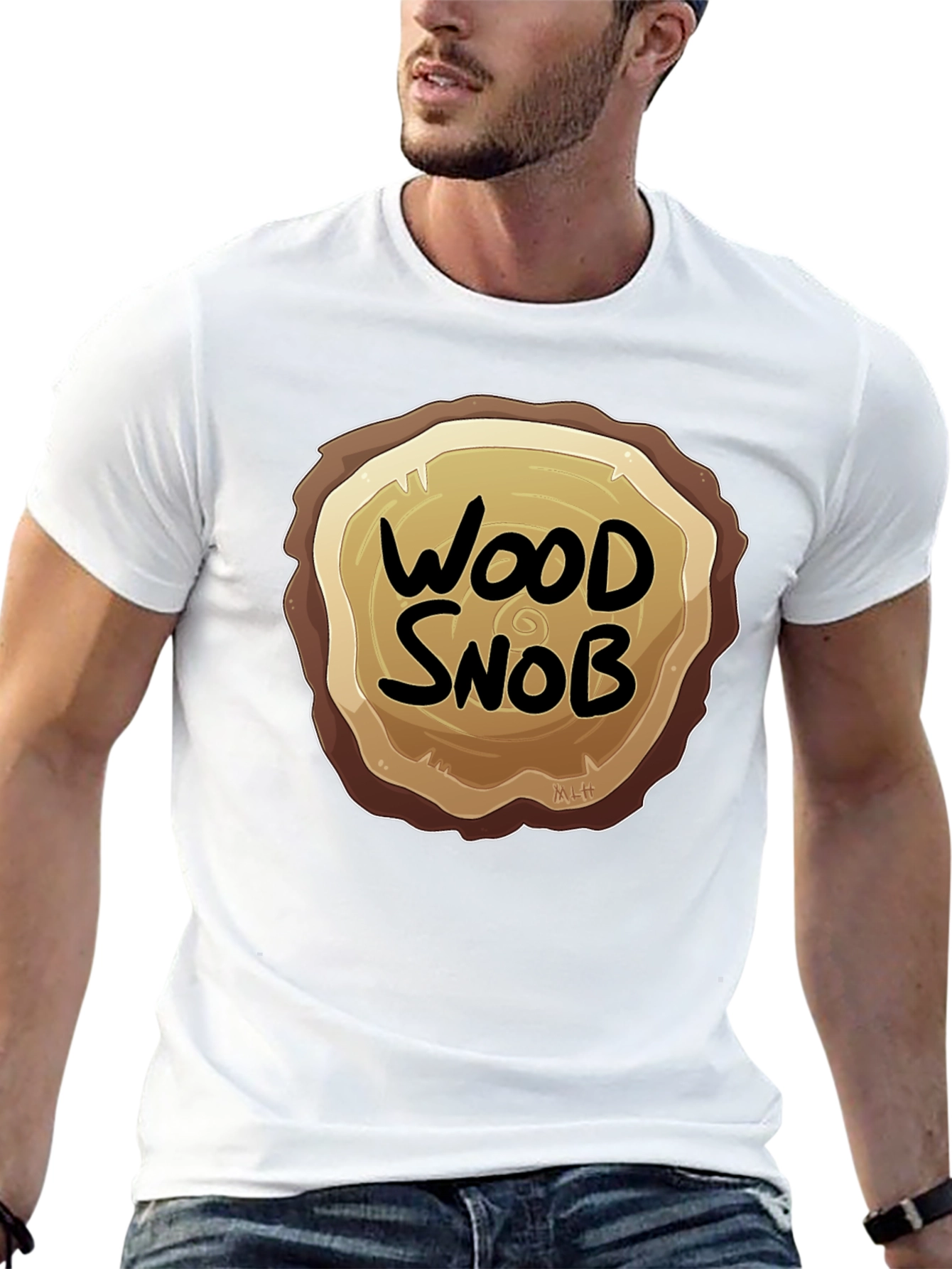Wood Snob Graphic Tee - Lumberjack Humor T-Shirt