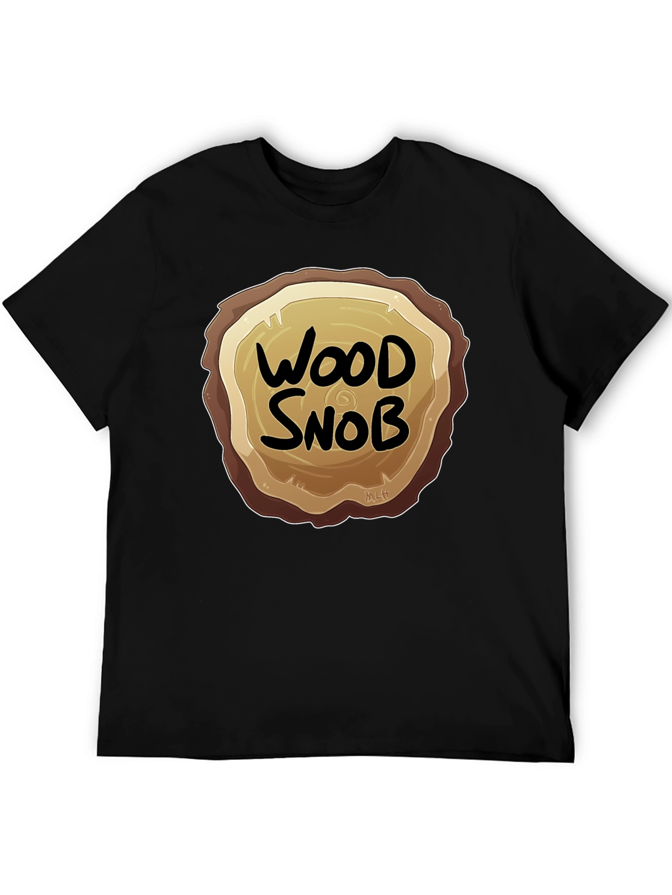 Wood Snob Graphic Tee - Lumberjack Humor T-Shirt